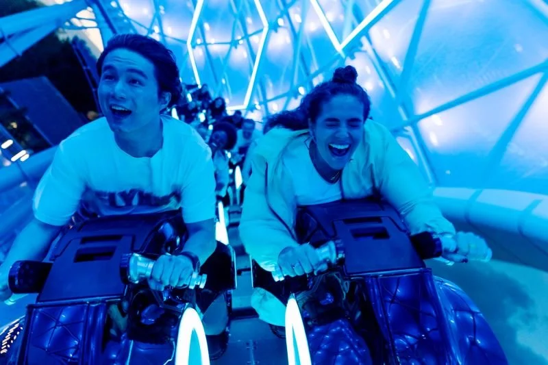Tron Ride at Night after hours