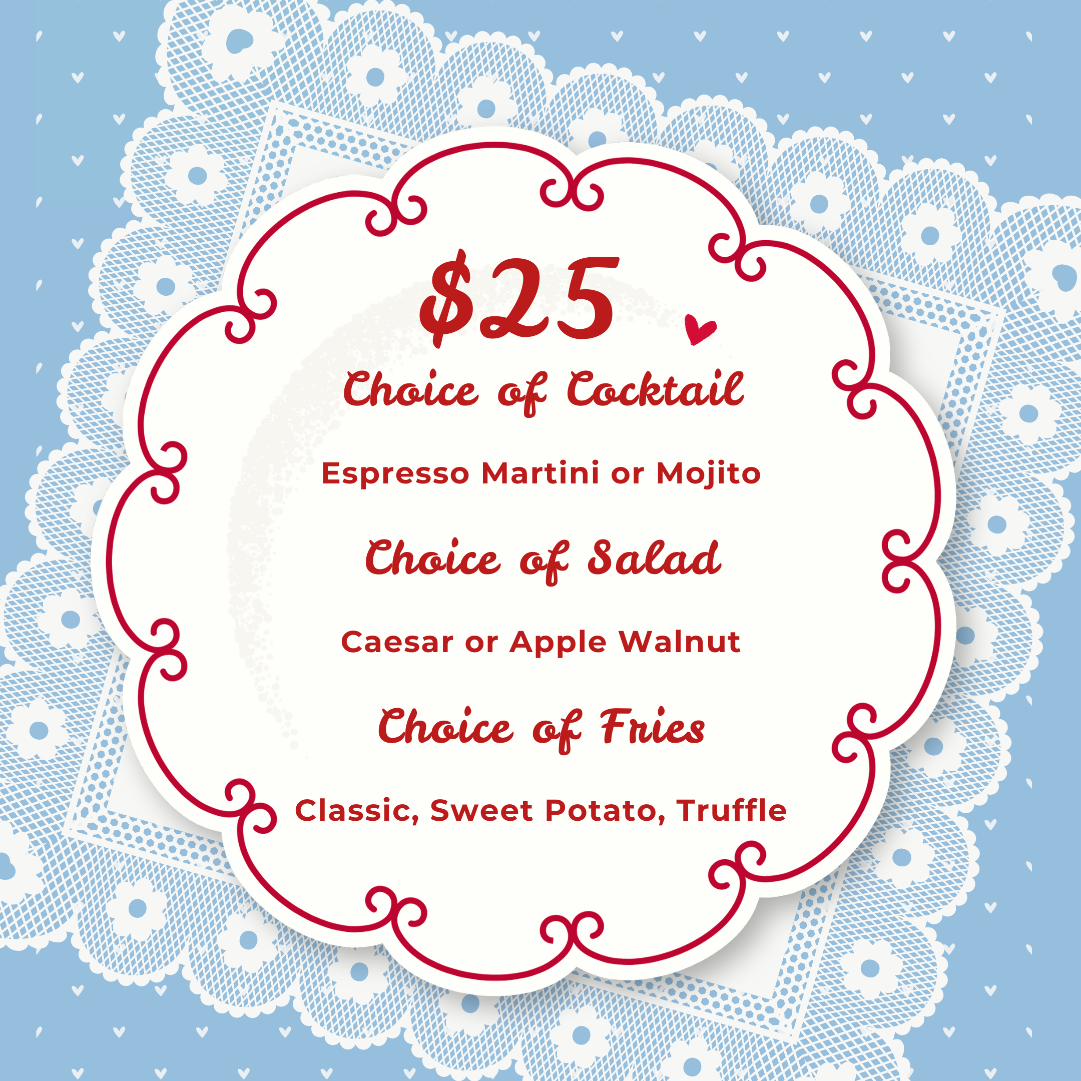 Galentine’s Girl Dinner