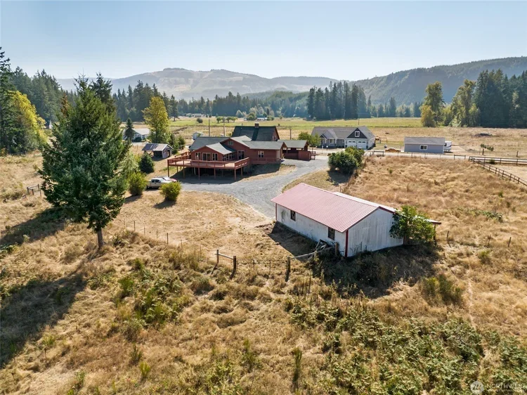 Sold - Rainier Farmhouse On Acreage