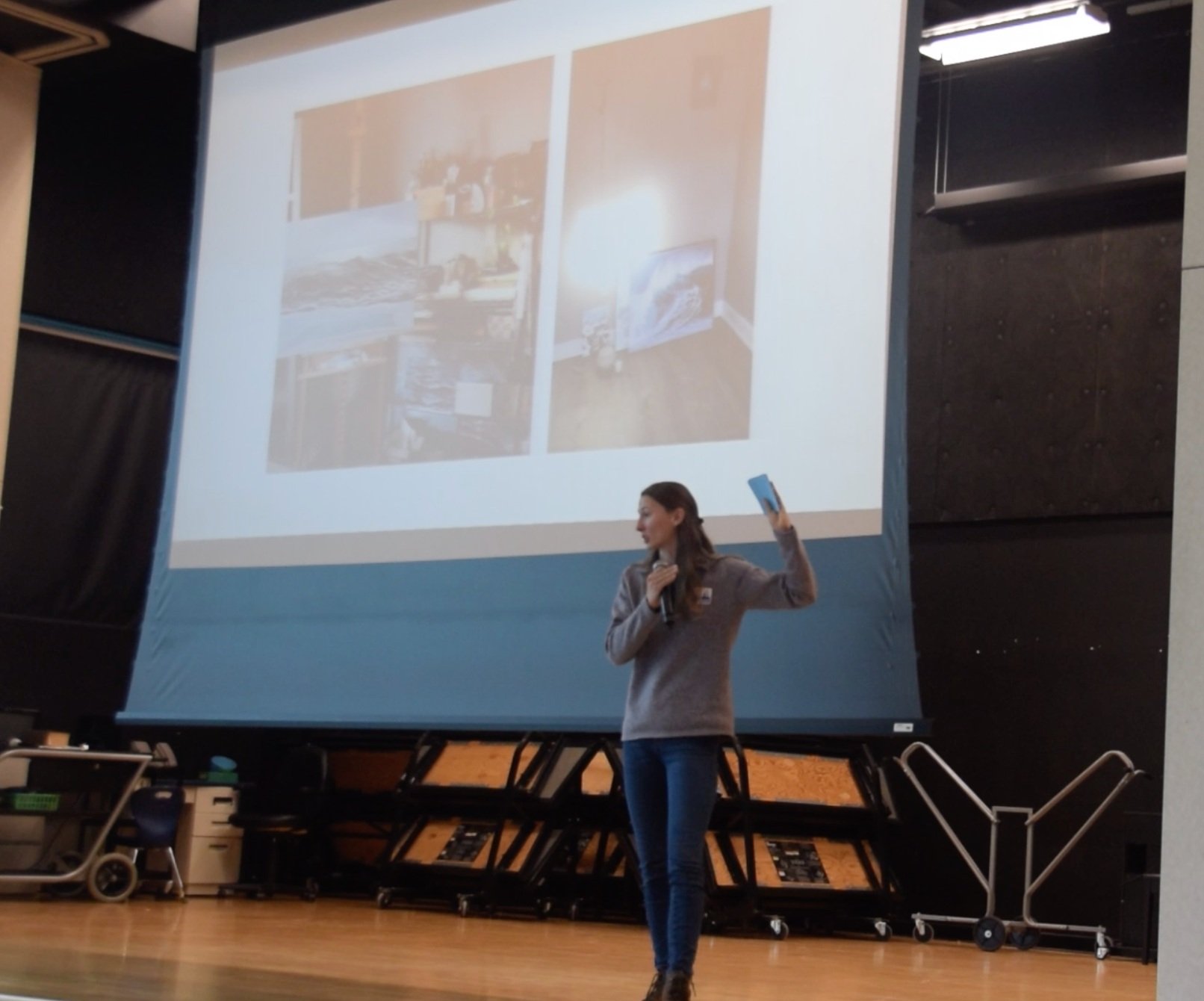 Visiting Artist at Falmouth Elementary School