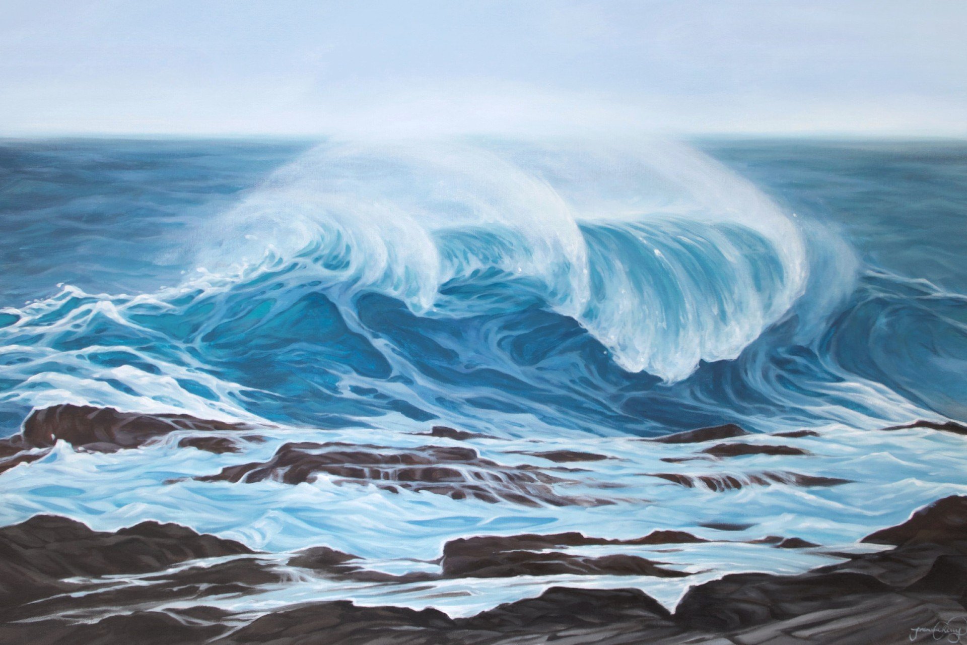 "Land & Sea" - River Arts Gallery