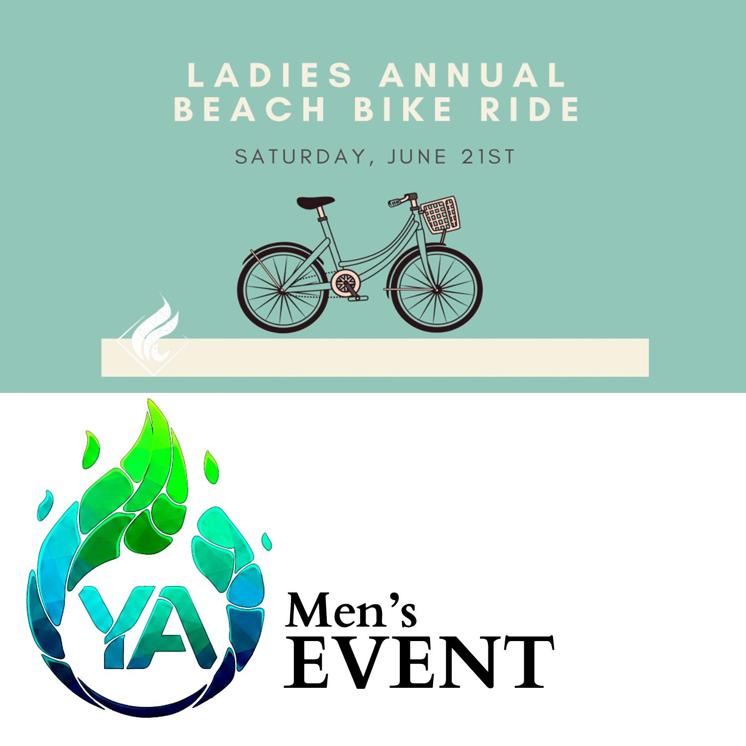 Woman's Beach Bike Ride & YOUNG MEN’s PAINT BALL (off campus)