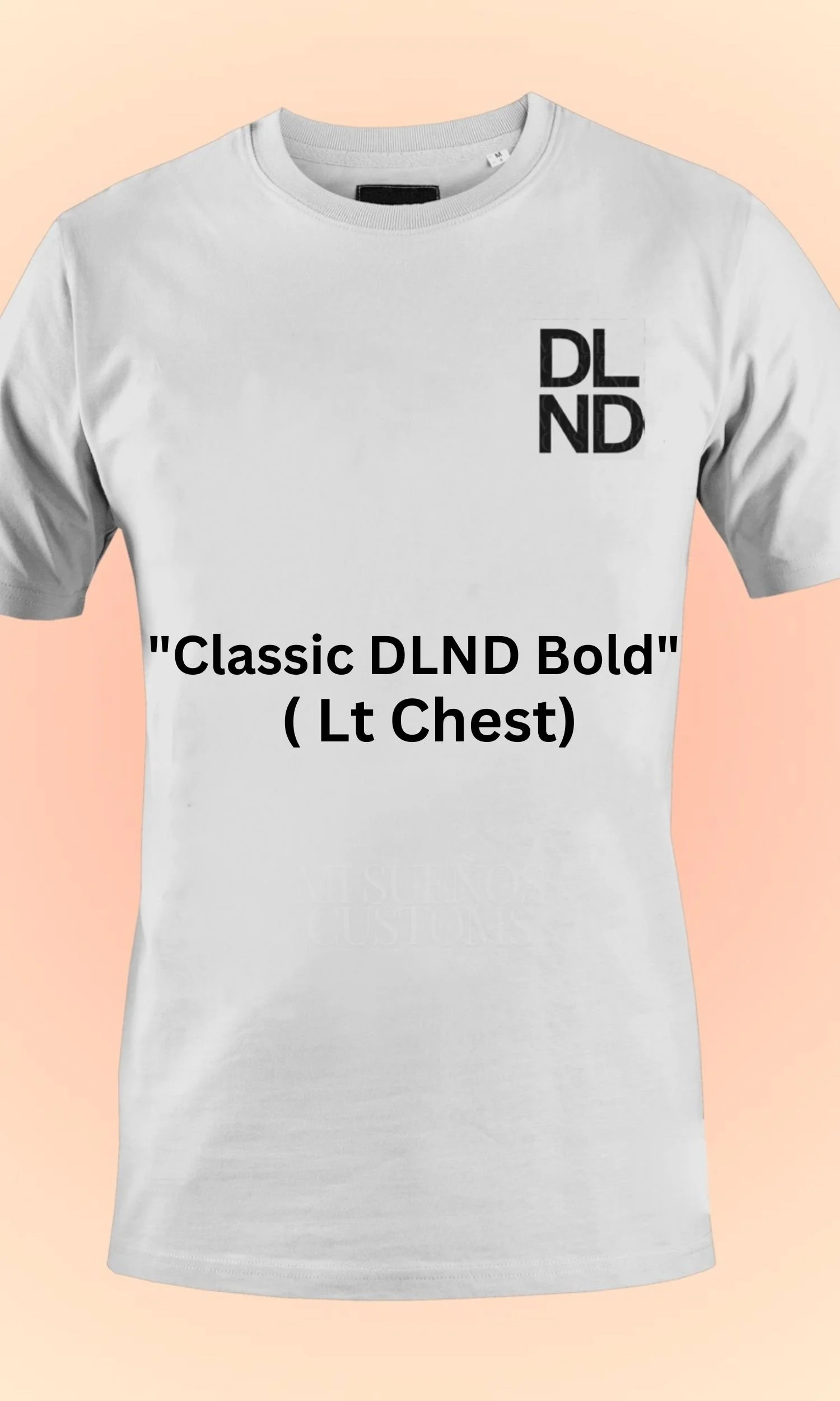 DLND T-Shirt, DeLand Clothing, Minimalist Design Tee, Custom T-Shirt, DeLand Apparel, Florida Streetwear, Unisex T-Shirt, Local Pride Shirt