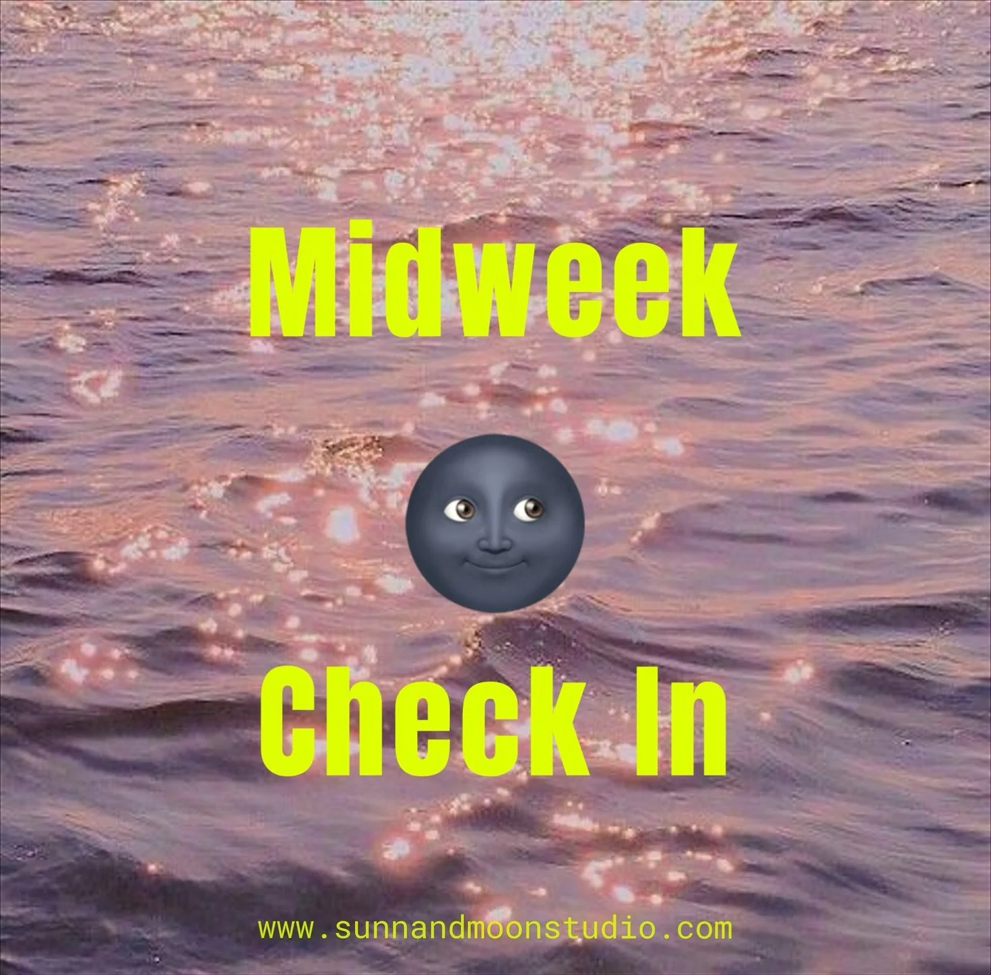 🌑 Midweek Check-In
How are you feeling, cuties? The energy of this New Moon is still rippling through, nudging us to begin again, but this time, from the center of who we truly are. 
This week, you might notice flashes of clarity around what actua