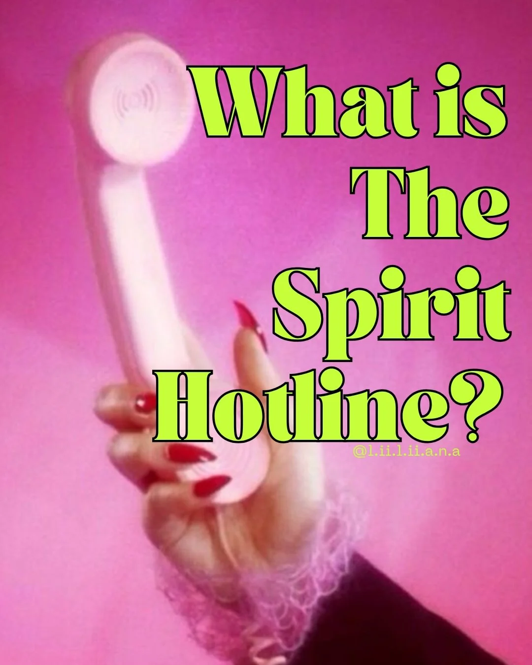 Hi hi cuties!!! 

Spirit Hotline is opening its doors again and if you&rsquo;ve been craving a deeper connection to your spirit guides, your own knowing than this is for you. 

Doors open April 1st! Want first access? Drop your email in my dms and I&