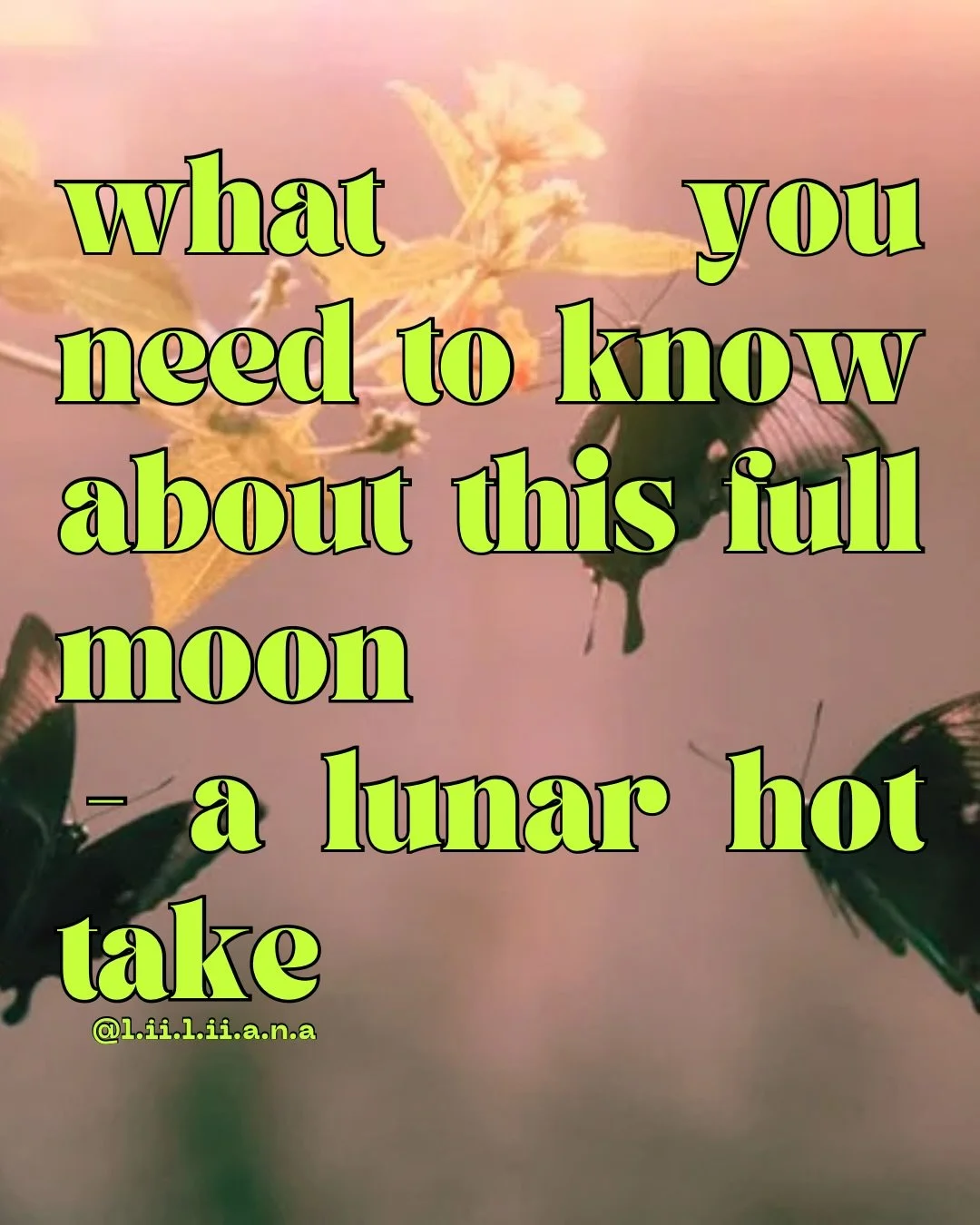 Hi hi cuties!  We&rsquo;ve got a 🌝Full Moon in Scorpio tomorrow. Not sure how to navigate it? Don&rsquo;t  worry, I got chu with my monthly &lsquo;What You Need To Know Lunar Series&rsquo;. As always thanks for being here bb. 

Xx
Liliana