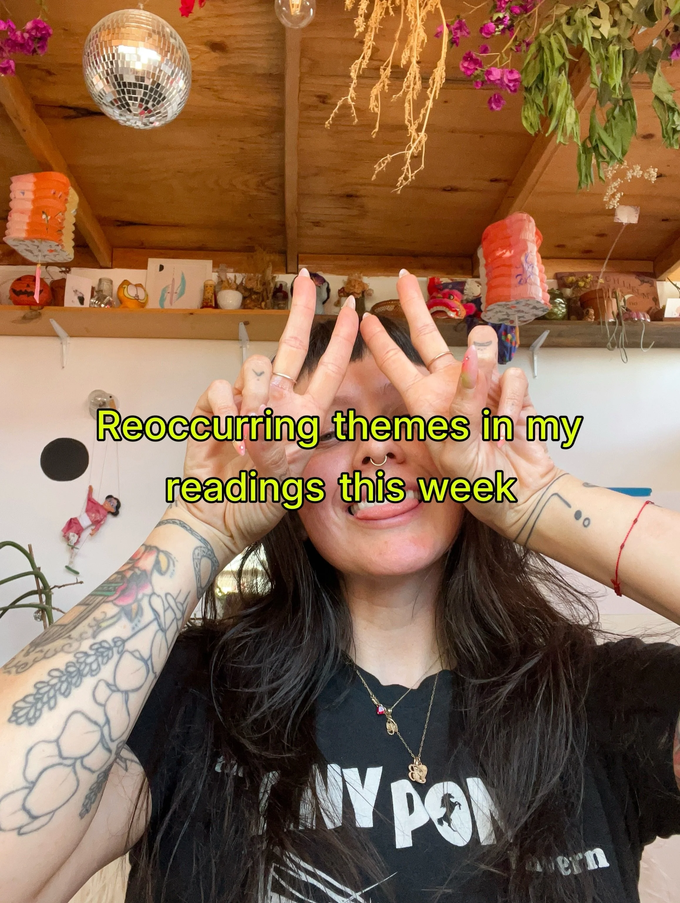 Some of the reoccurring themes that have been coming through this week. Figured some of you may need the reminder too💞🥰. 

Xx
Liliana