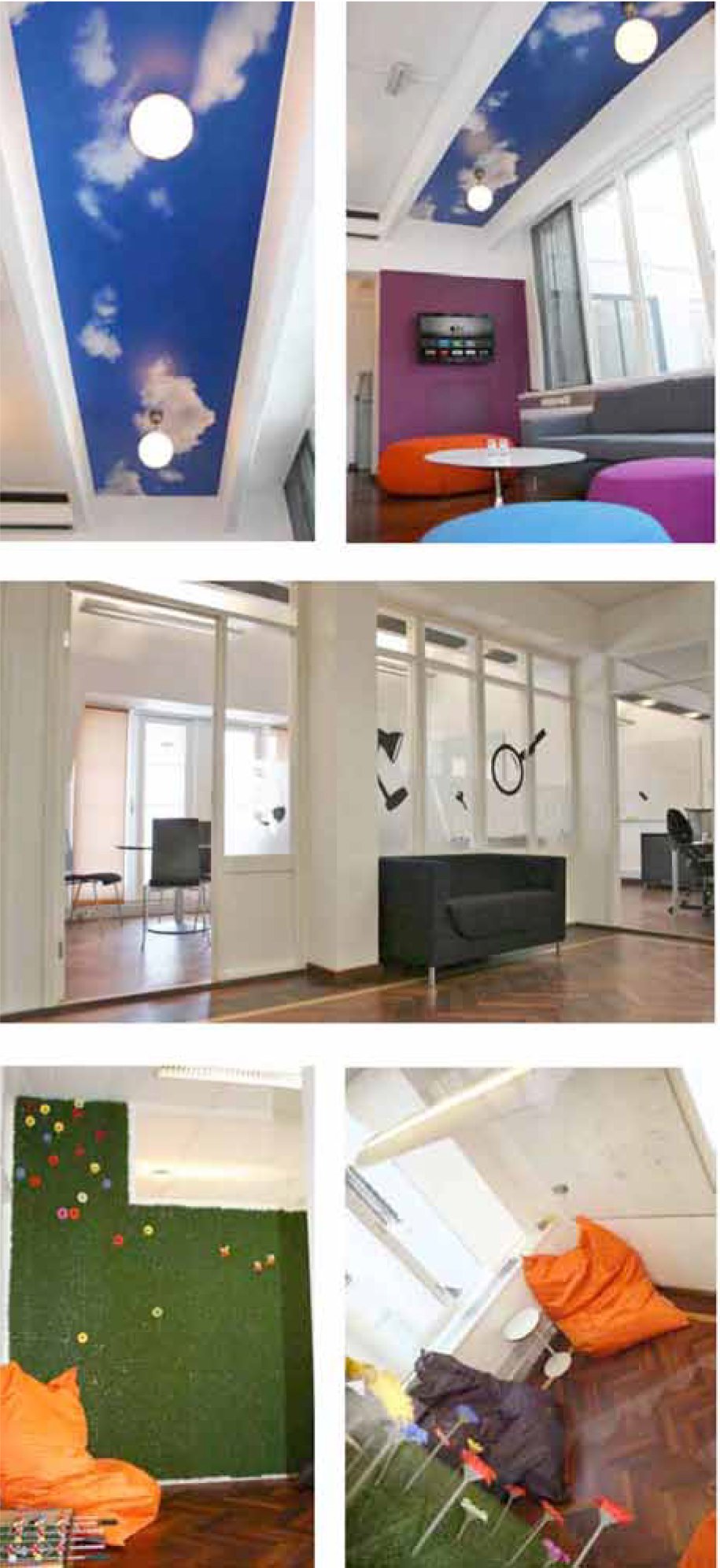 Comperio Search office: How file storage in ´the cloud´ and the theme of search was interpreted into their interior. (Collaborative project with Johannes H. Holmedahl)