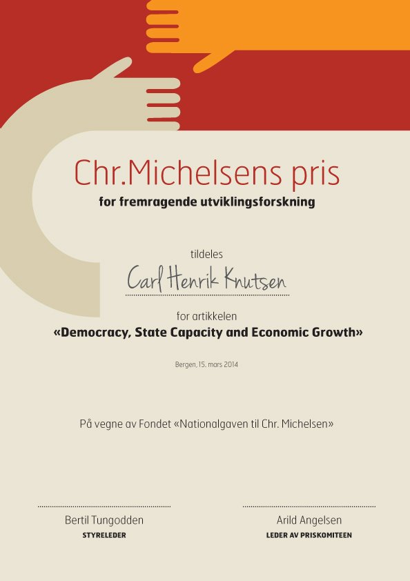 Chr Michelsens Diploma