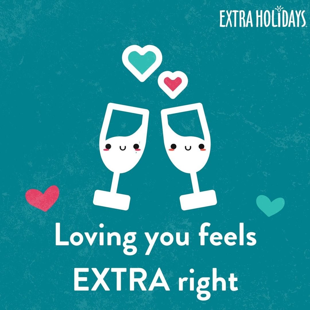 Branded punny Valentine's Day E-cards. Made in Canva.