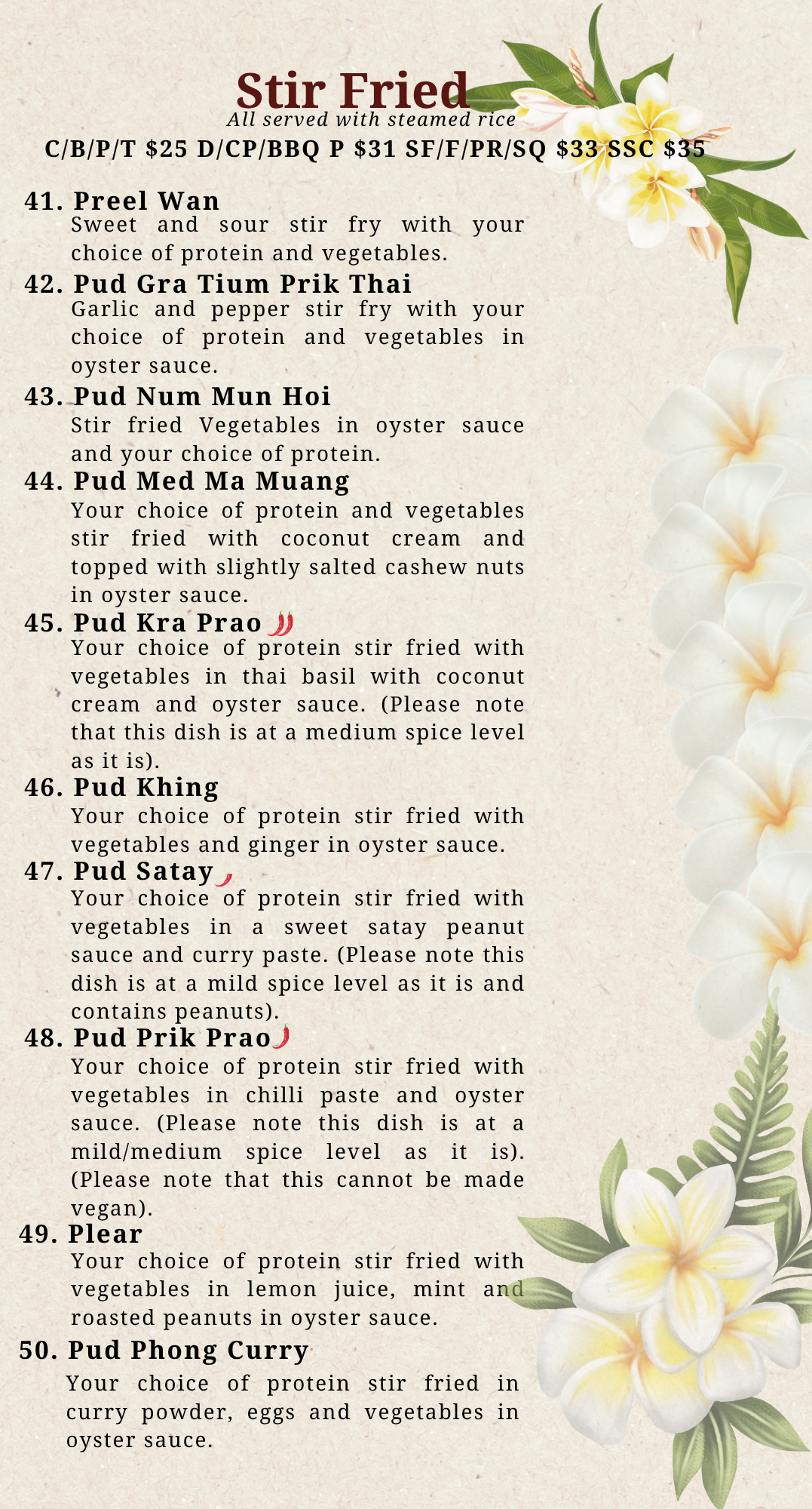 Eat — Sabaidee Pah Khao Lao Restaurant & Takeaway