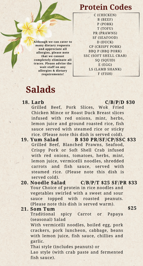 Eat — Sabaidee Pah Khao Lao Restaurant & Takeaway