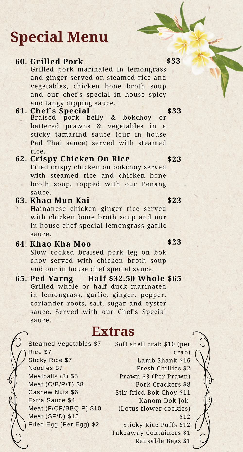 Eat — Sabaidee Pah Khao Lao Restaurant & Takeaway
