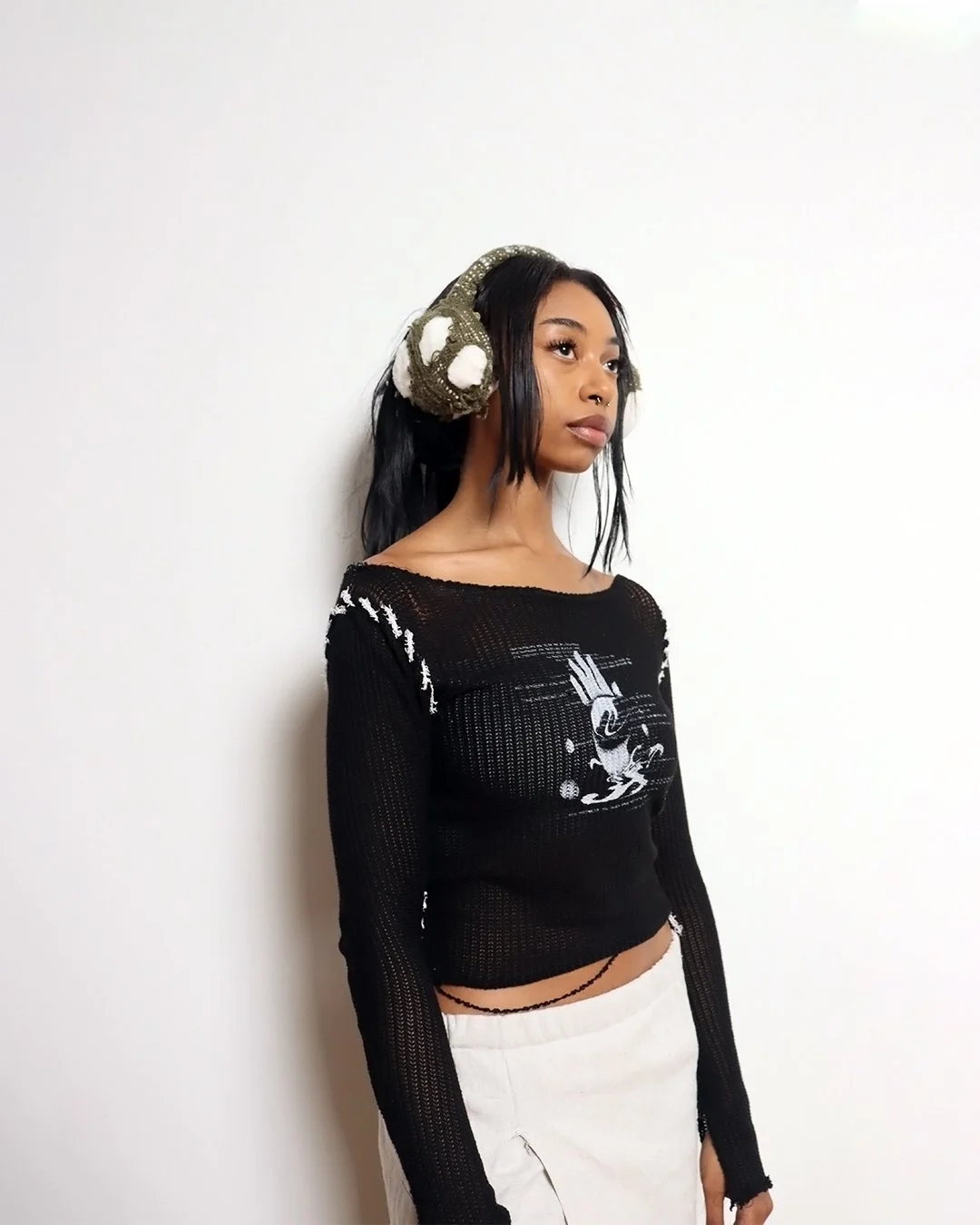 Handprint Knit Longsleeve (1-of-1)