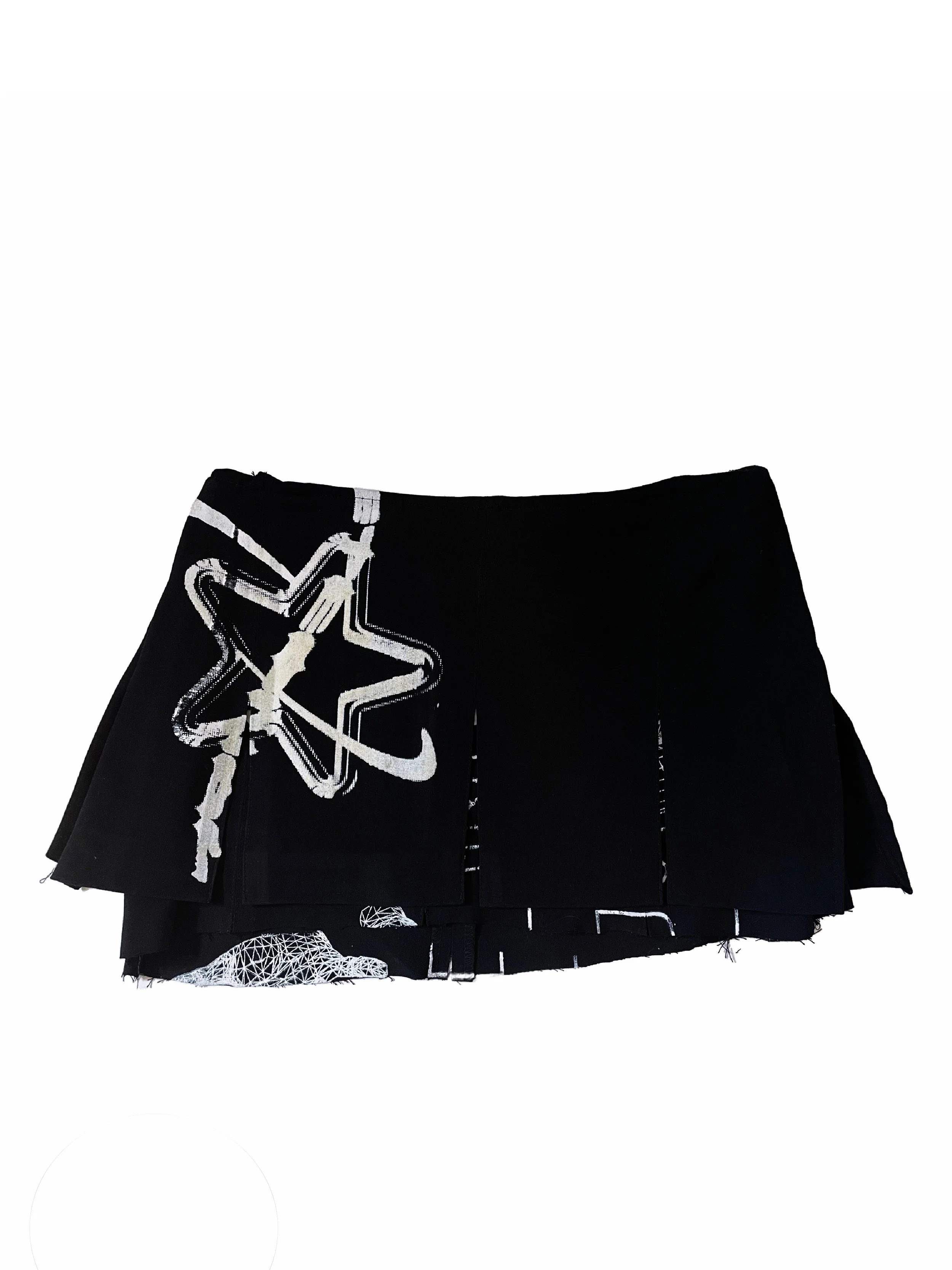 Star Logo Micro Mini Skirt