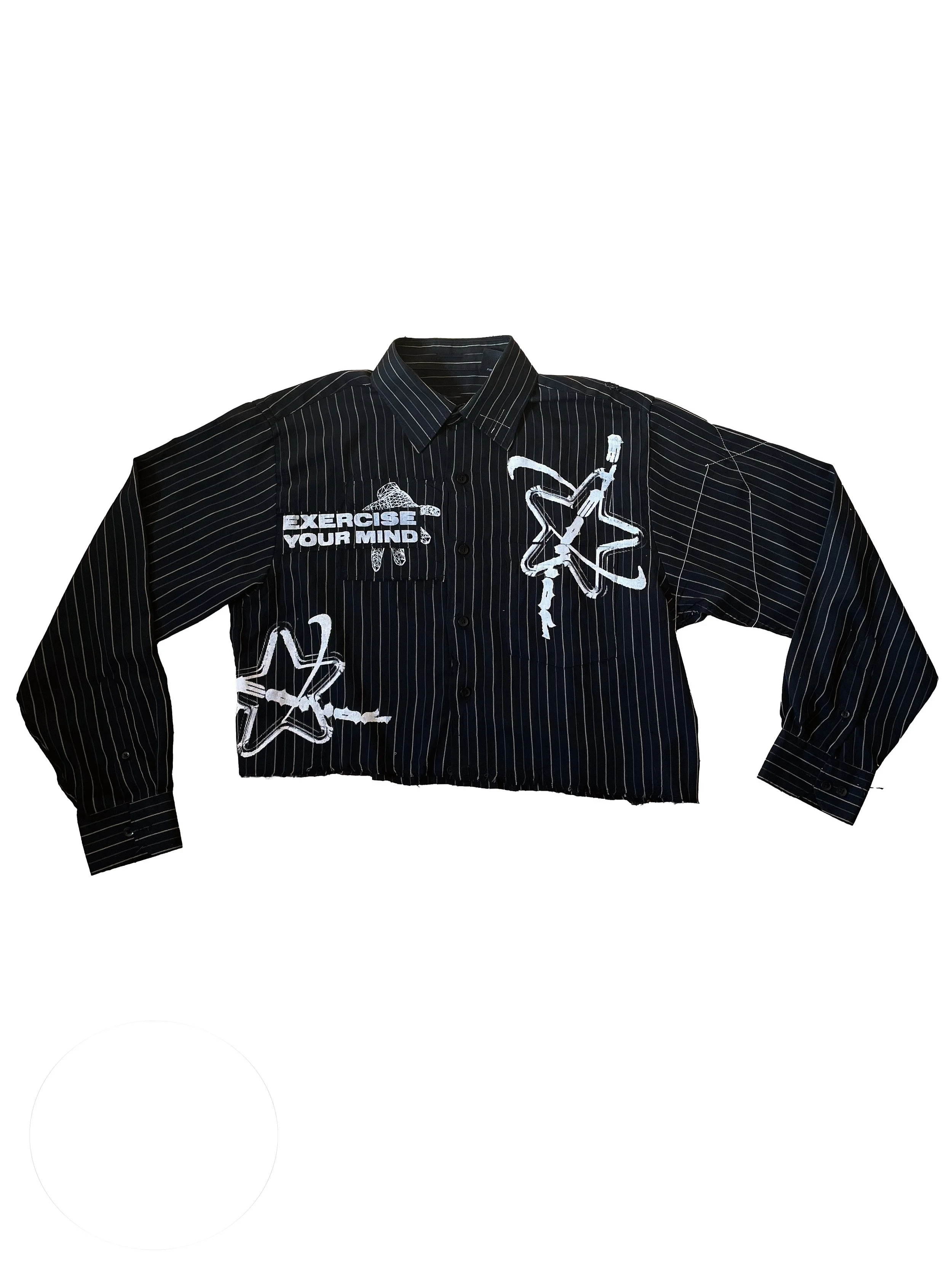 Pinstripe Button Down