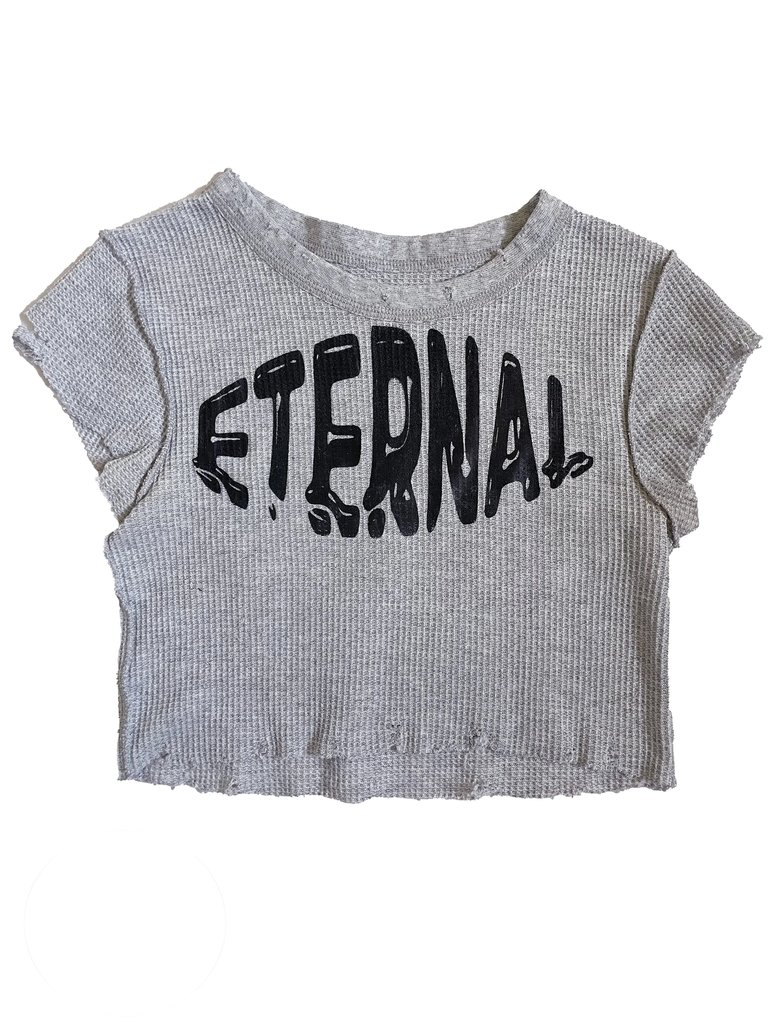 Eternal Cropped Thermal- Dark Grey