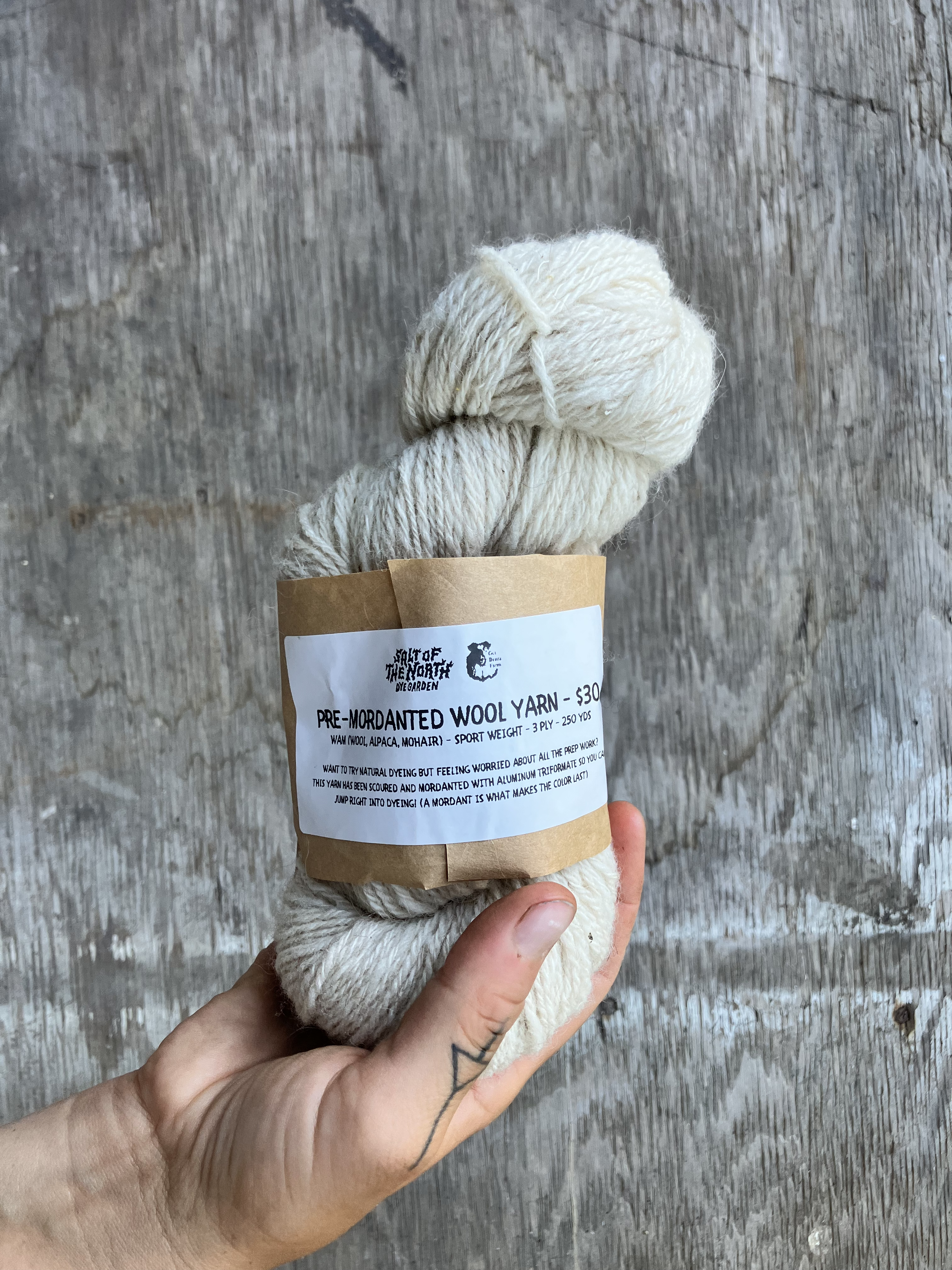 Pre-mordanted dye blanks