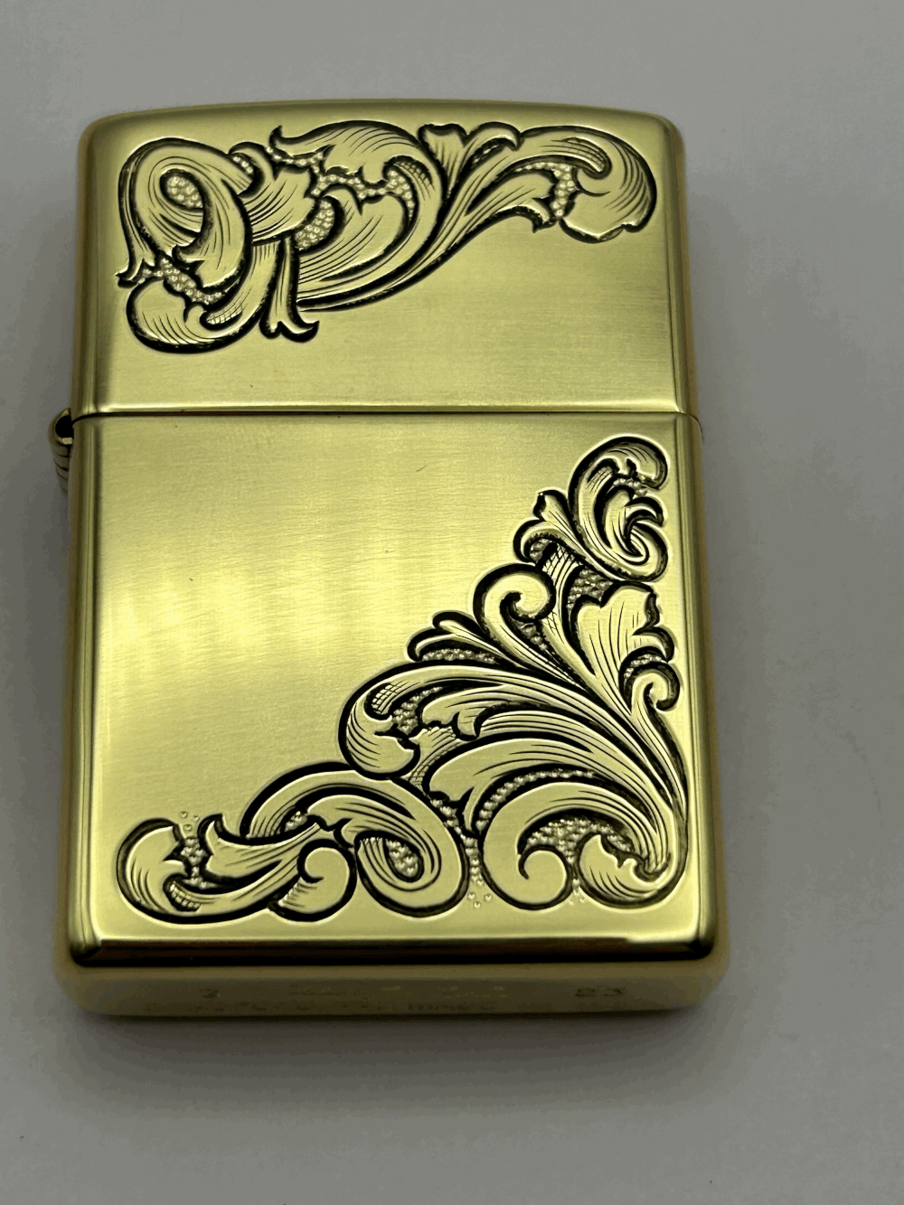タバコグッズ Engraved Brass Zippo Hand Engraved Brass Zippo Lighter — Lugos Engraving LLC