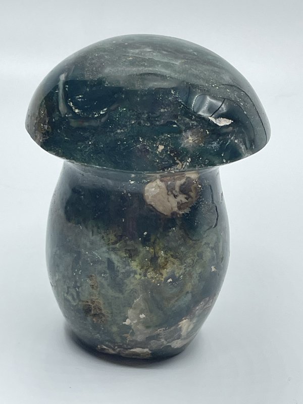 Moss Agate Mushroom