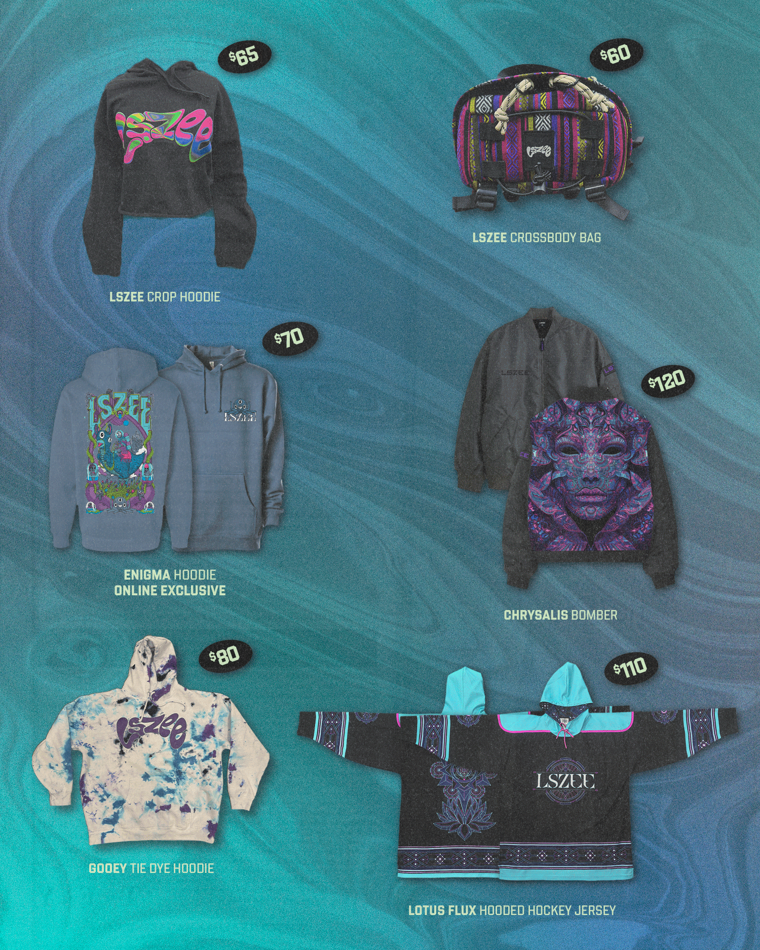 LSZEE Tour merch is live in our store!! Drop ends 7/23 at 10am PT so get ‘em while you can!🫶