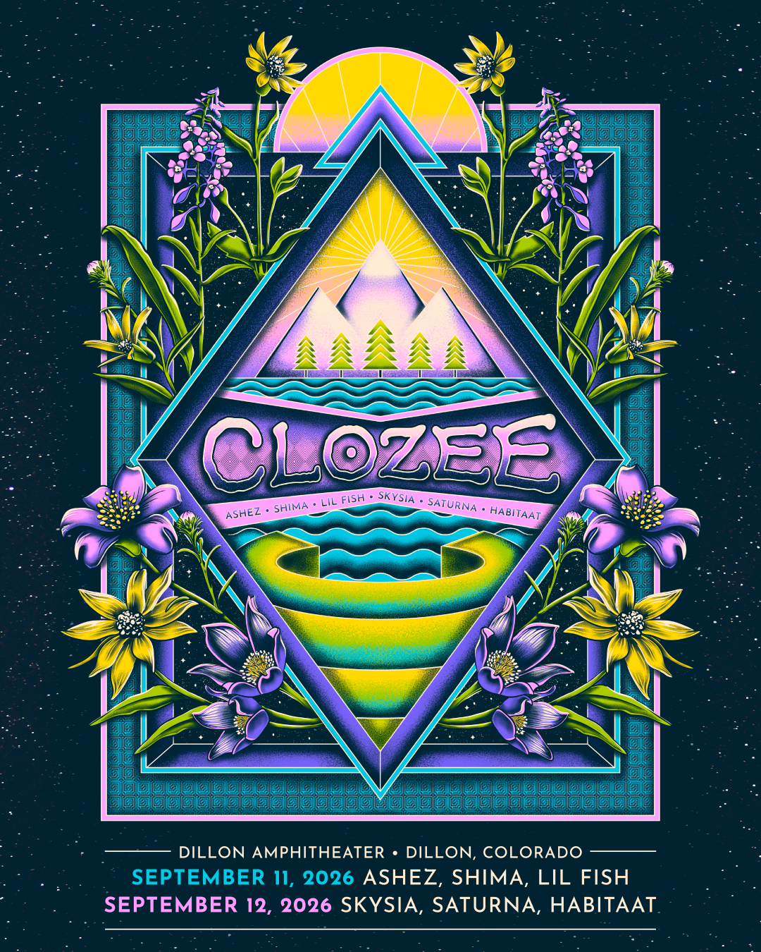 2 nights @ Dillon Amphitheater - Sep 11 &amp; 12