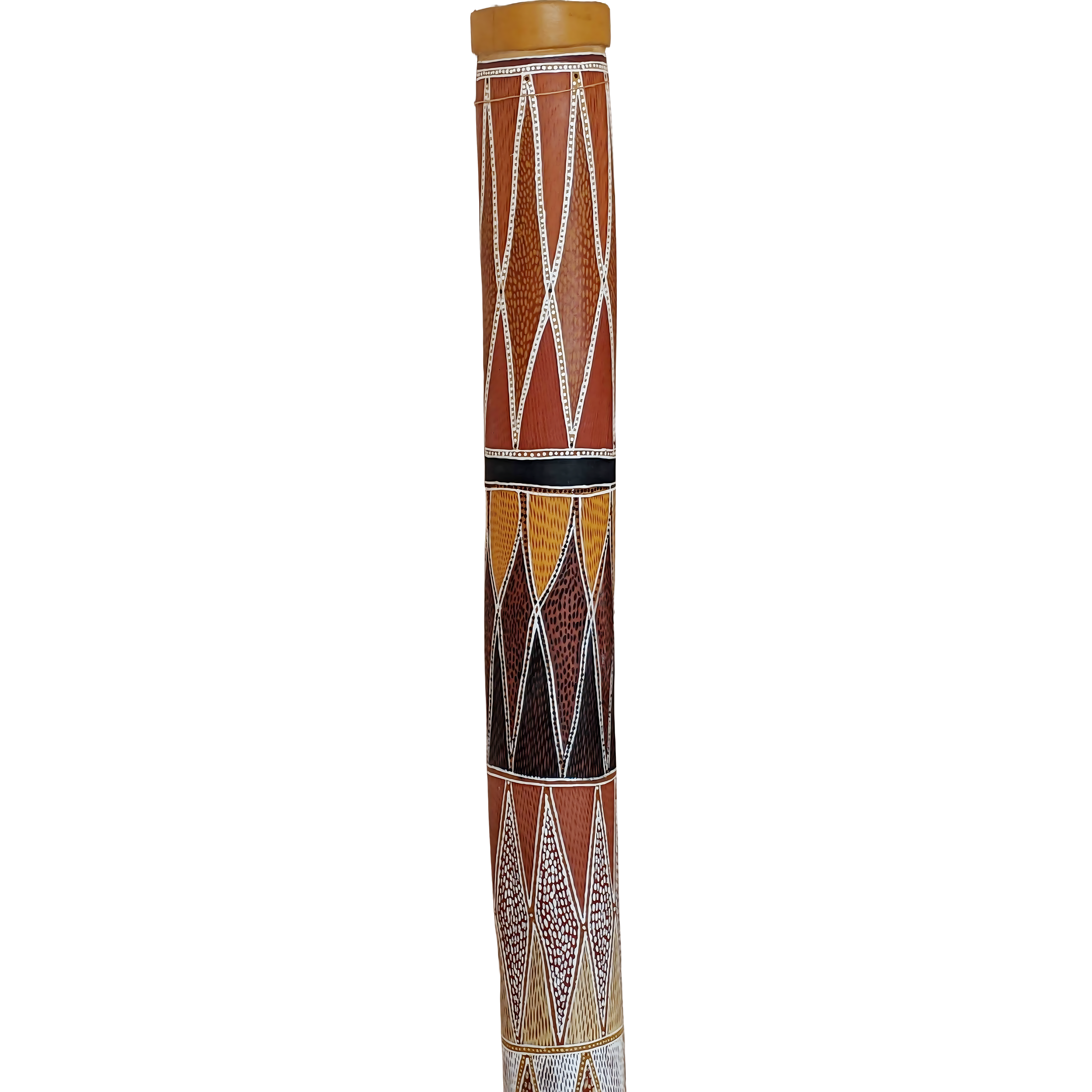 Lot 38
Charlie Djimalala Brian (1956-)
Larrakitj (Memorial Pole), c.1995
natural earth pigment on Eucalyptus hardwood
193 x 11 cm
Est: A$3,000 - $5,000