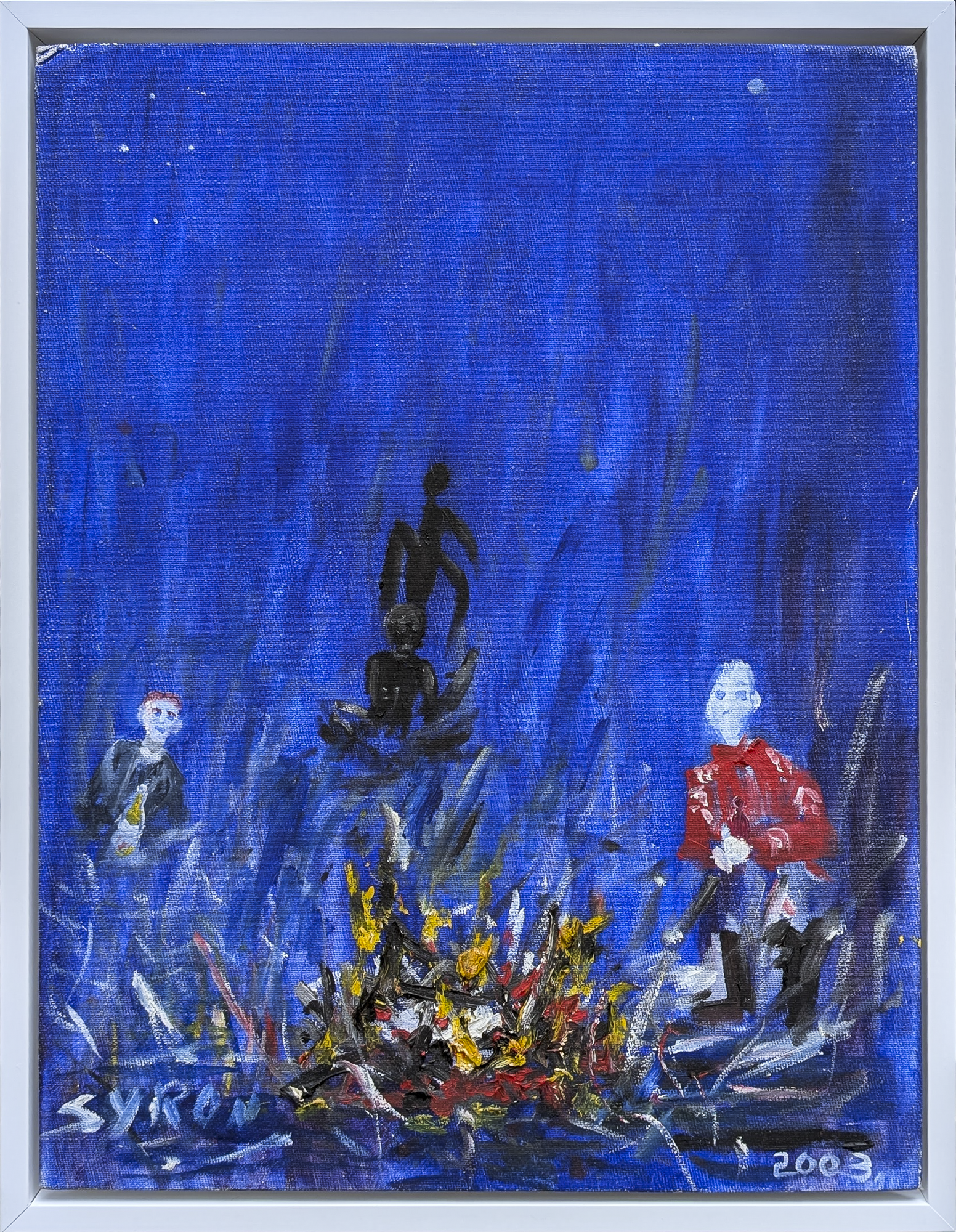 Artist: Gordon Syron |Title: The Last Bottle |Year: 2003 |Medium: oil on canvas |Dimensions: 45.5 x 35 cm