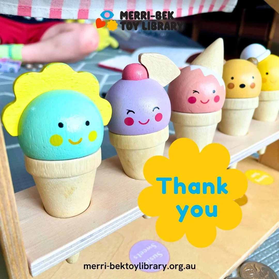 As the year wraps up, we just want to say thank you 💛

To Sam and Fiona, and to the committee &mdash; past and present &mdash; who quietly keep the Toy Library running with so much care.

We&rsquo;re grateful to Anna (our outgoing President after 7 