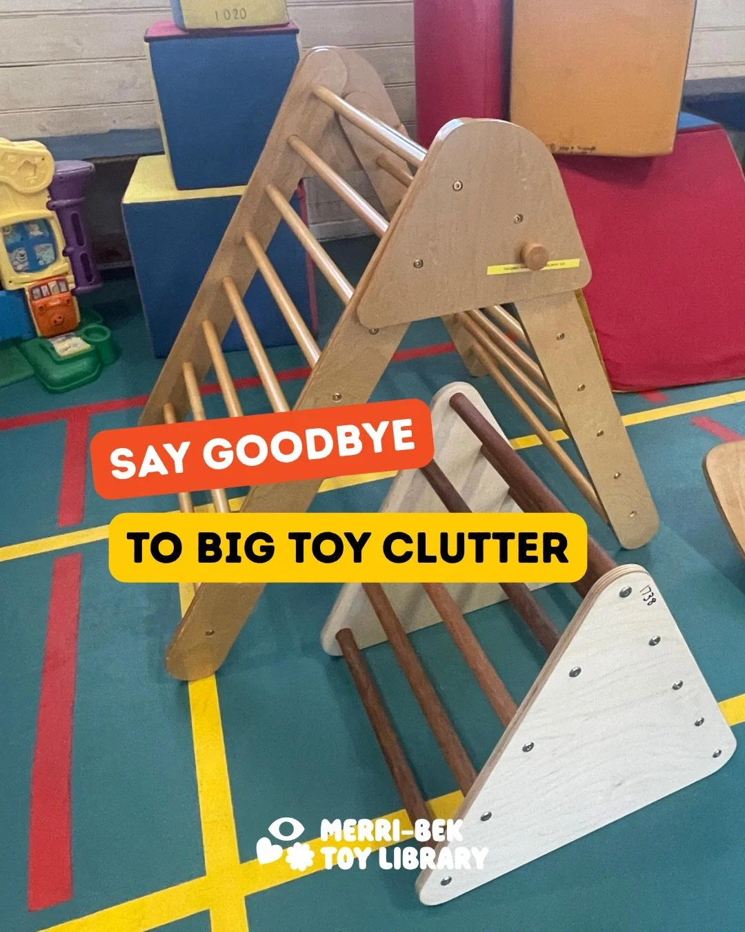 Your lounge room called. It wants its space back. 😄

Big toys = big joy. But also big price tags and zero floor space. Sound familiar? 👀

Borrow the big stuff, watch the magic happen, return it when they&rsquo;re ready for something new. And if it&