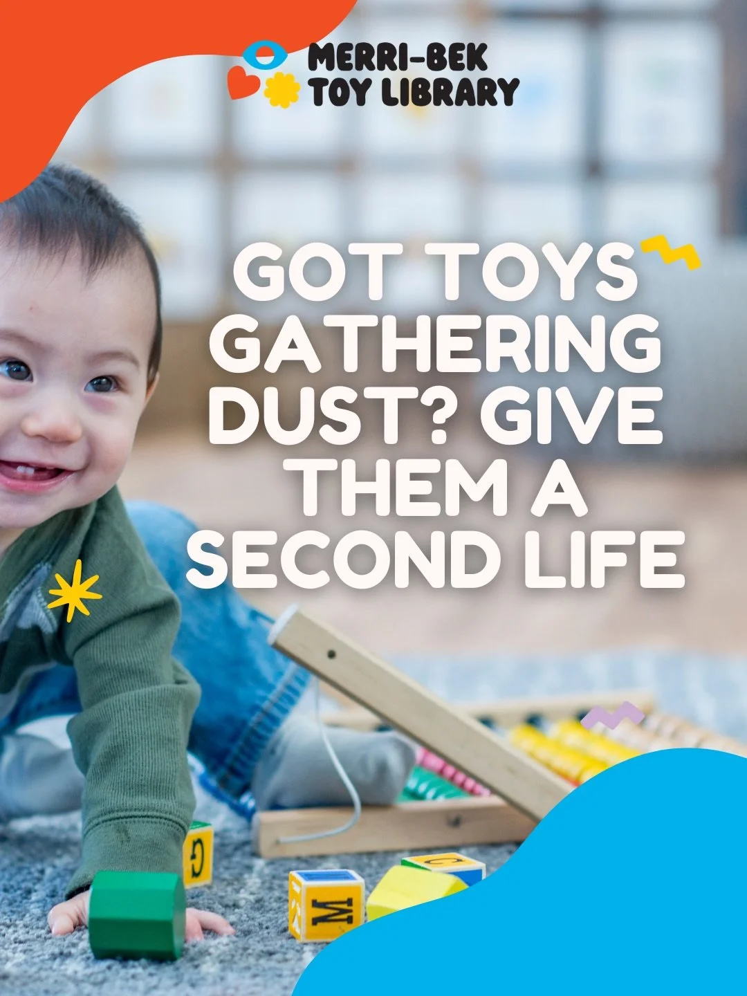 That toy your kid hasn&rsquo;t touched in months? Another child is going to absolutely love it. 🦕

Donating your excellent condition toys to our library is a small act with a big ripple effect. 

It keeps toys circulating, reduces waste, and connect