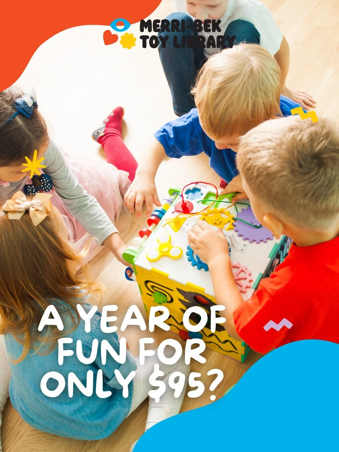 Buying one good toy can cost as much as a whole year of play. 😅

A Merri-bek Toy Library membership gives your child access to hundreds of quality toys - rotated, refreshed, and ready to borrow.

With 4 membership options including a concessional ra