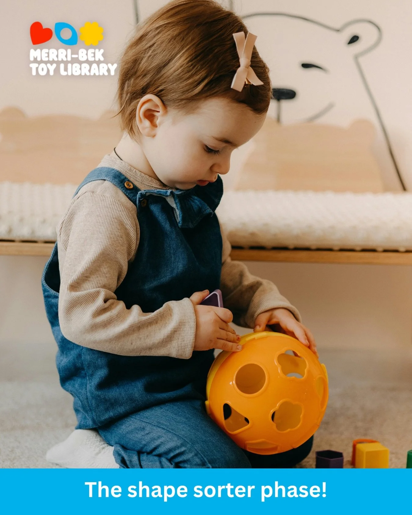 🔷 The classic shape sorter!

We get the sense that all children go through a shape sorter phase, and it is such a good one. 

Watching them figure it out, try the wrong hole, try again and then get it and it&rsquo;s pure magic. 🥳🤭

The thing is, t