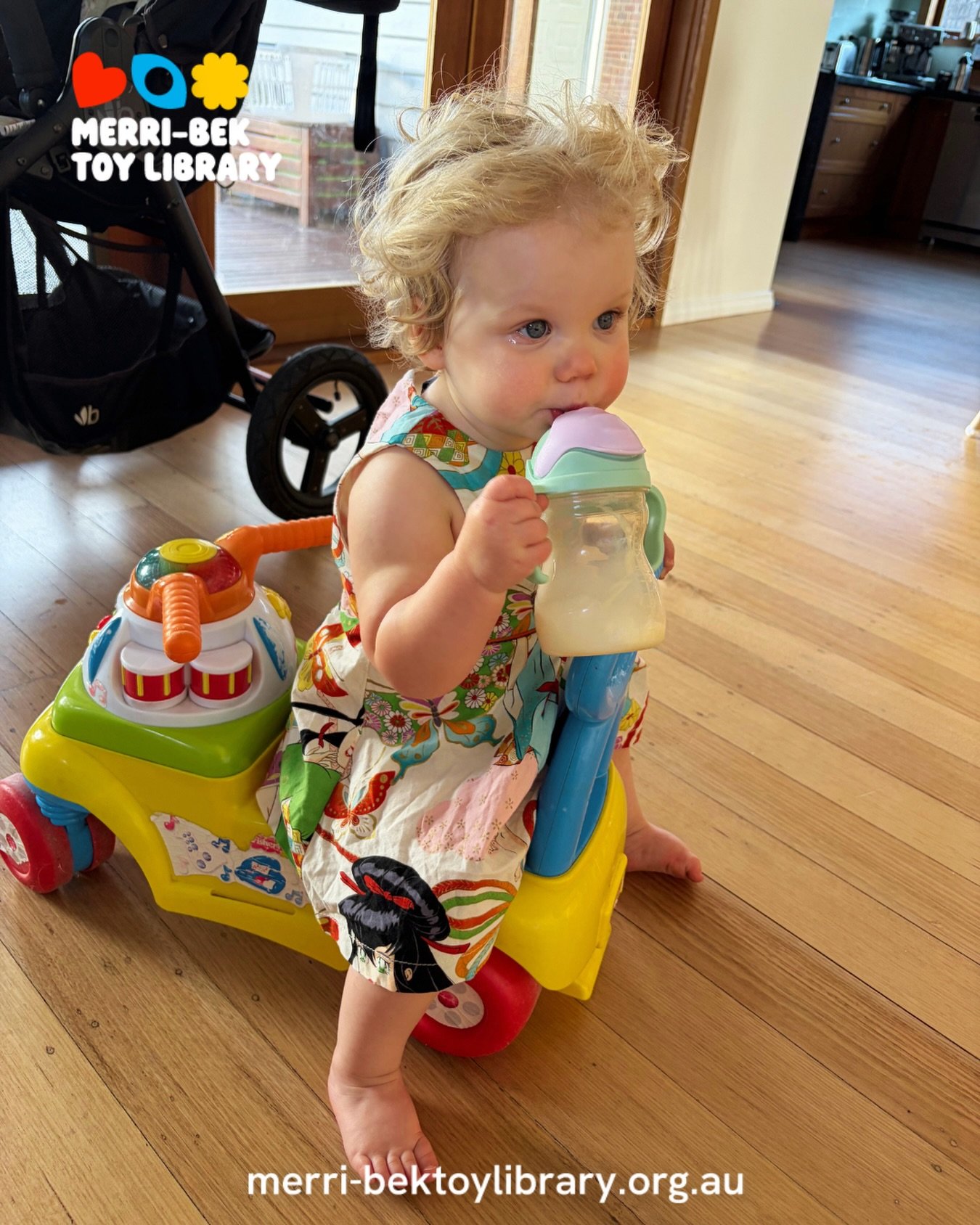 Milk in hand. Ride sorted. Not a care in the world 🥛🚗

Honestly, living the dream. 🤭

Thanks to a member for sharing this delightful picture. #shareyourplay 🧡

We&rsquo;re open tomorrow at Brunswick West, Saturday at both branches, and Monday at 