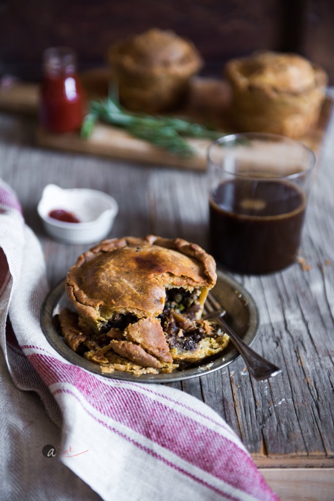 Oxtail Stout Pot Pies