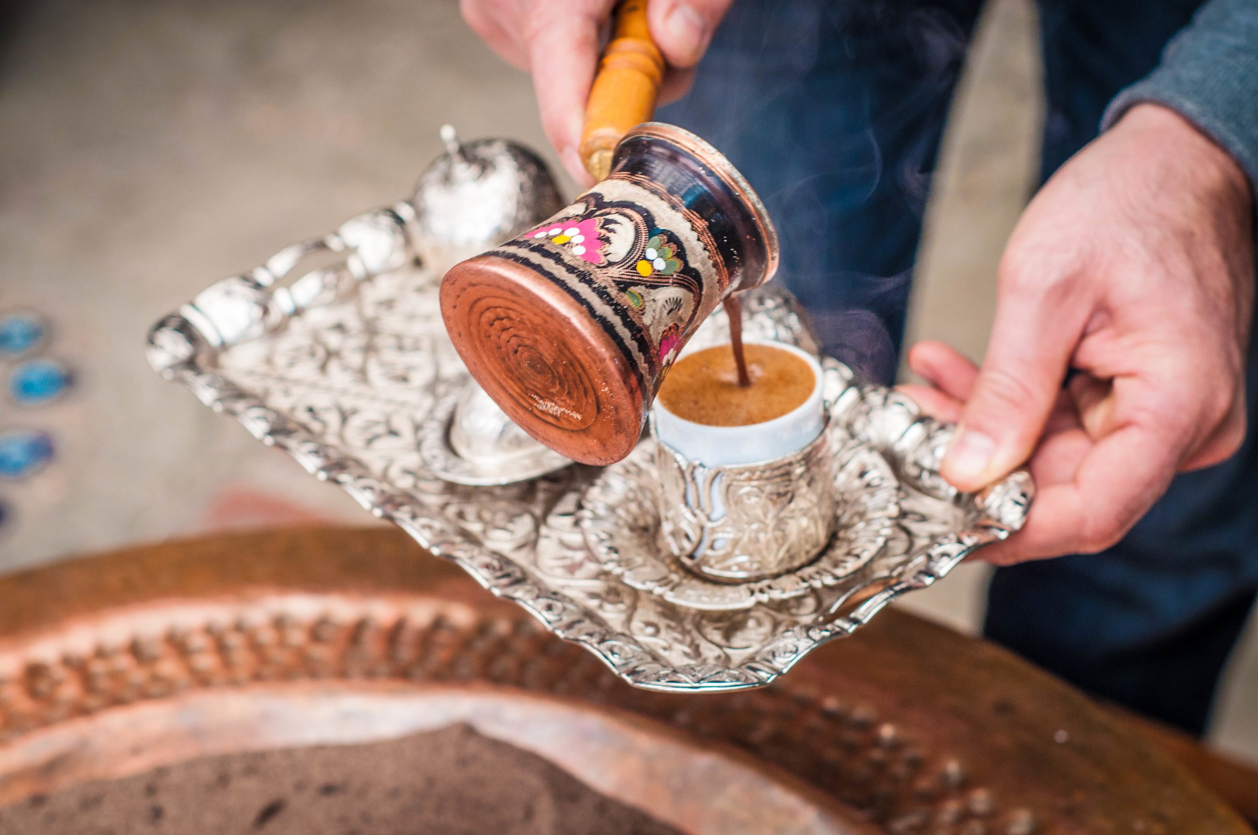 A Turkish Coffee Ritual