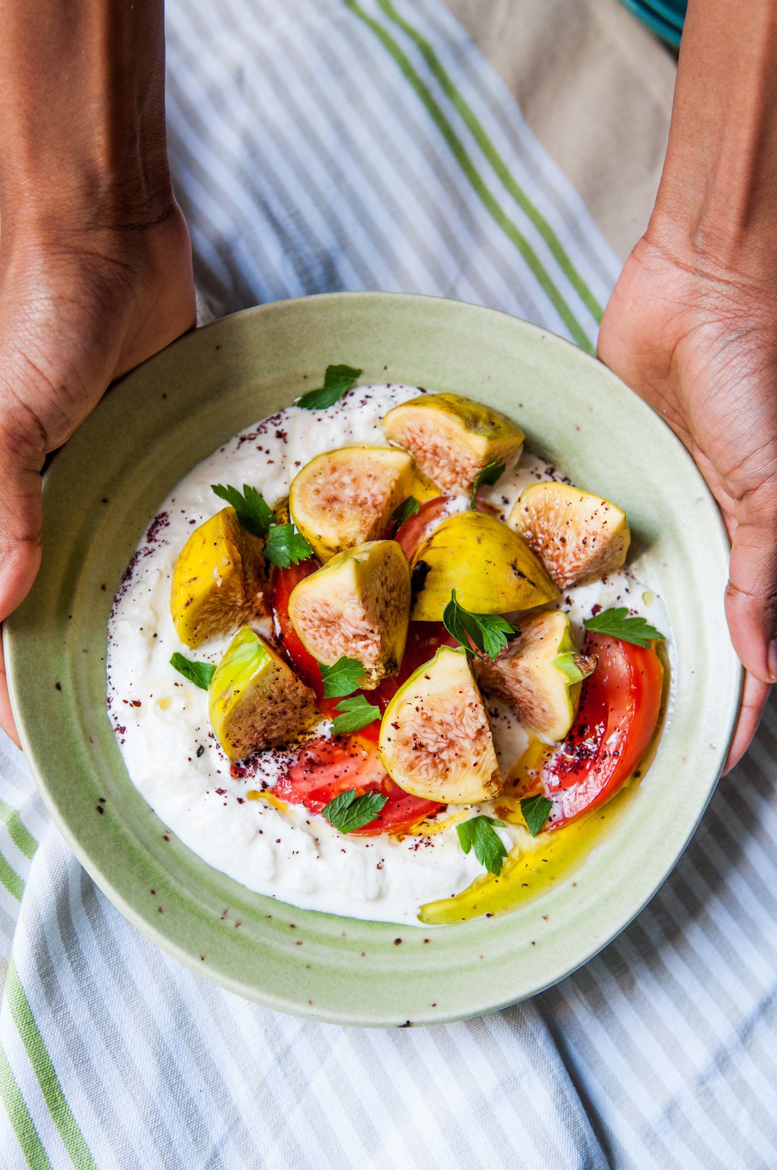 Whipped Goat Ricotta + Figs - An affair to remember