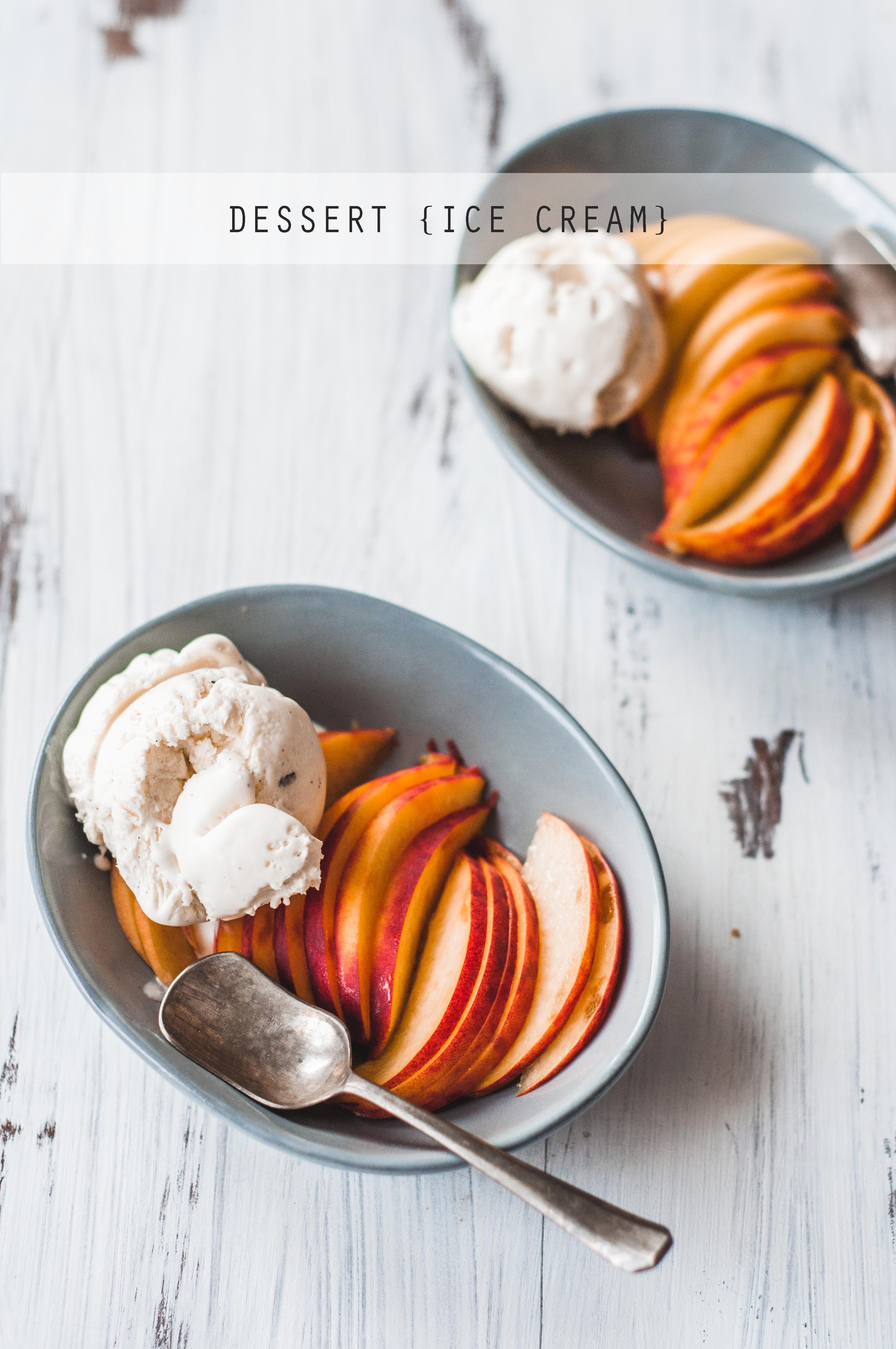Summer Landscapes and a No Churn Vanilla Bean Ice Cream