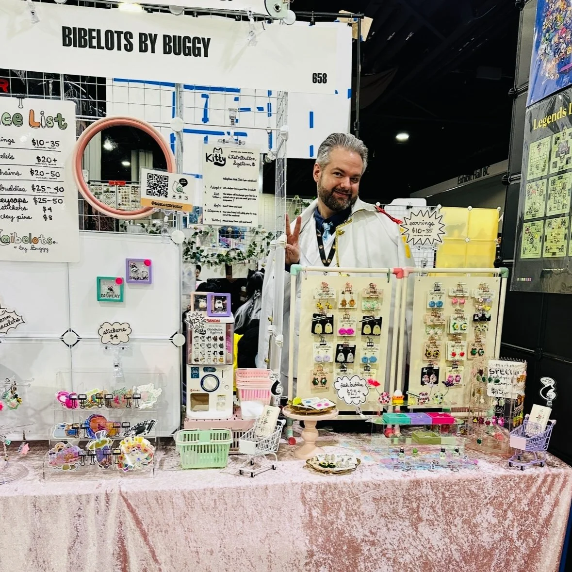 AWA (Anime Weekend Atlanta) Table Display