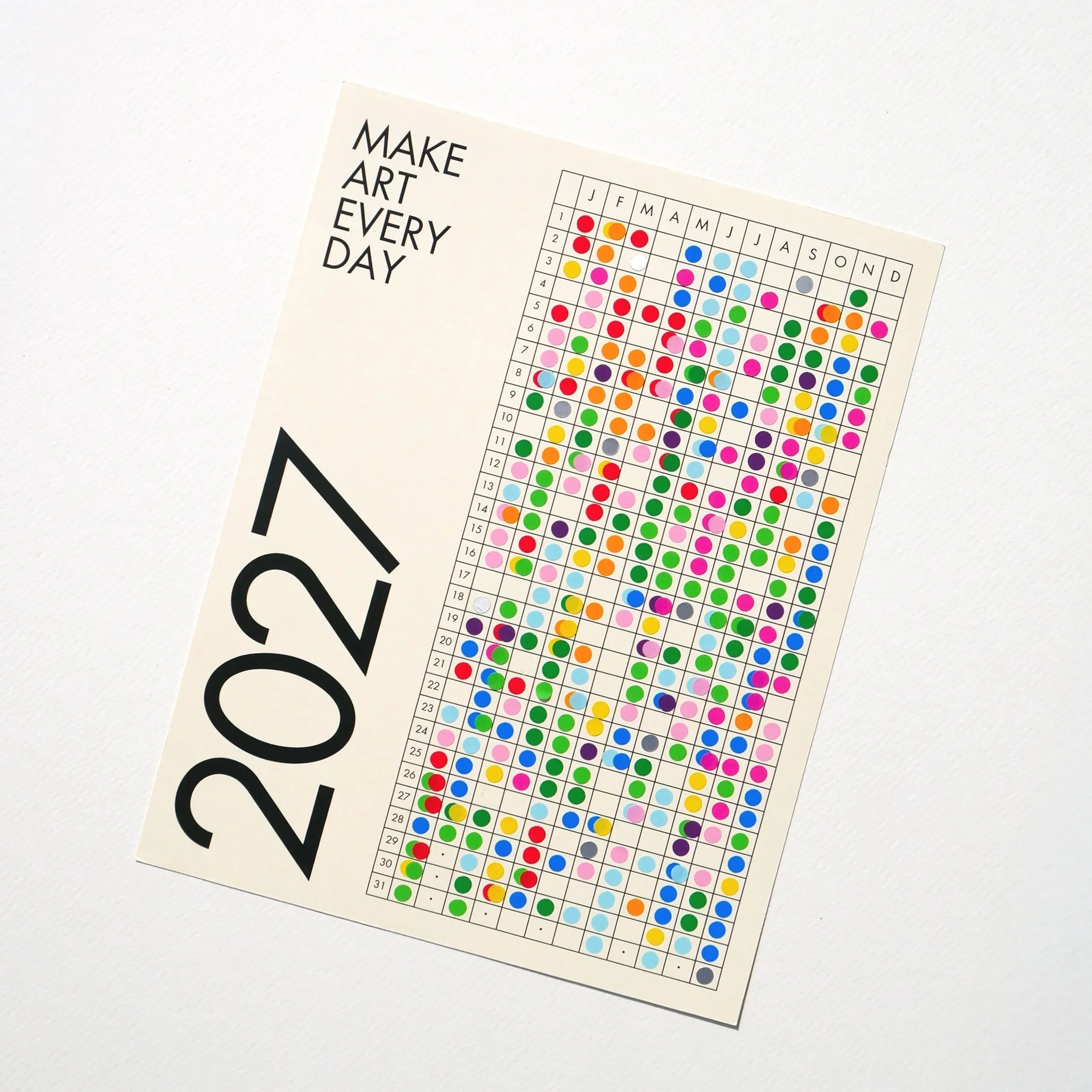 The 2027 Studio Calendar in Linen