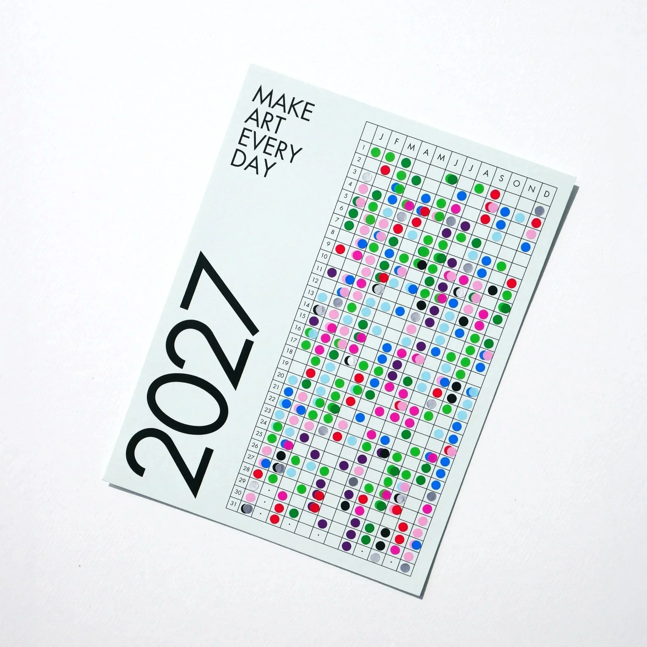 The 2027 Studio Calendar in Mist