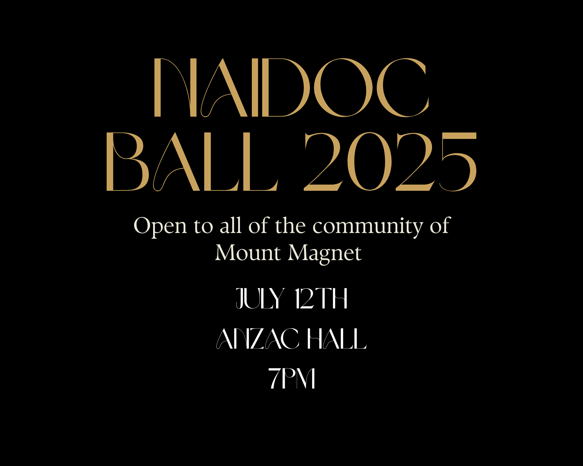 NAIDOC Ball 2025