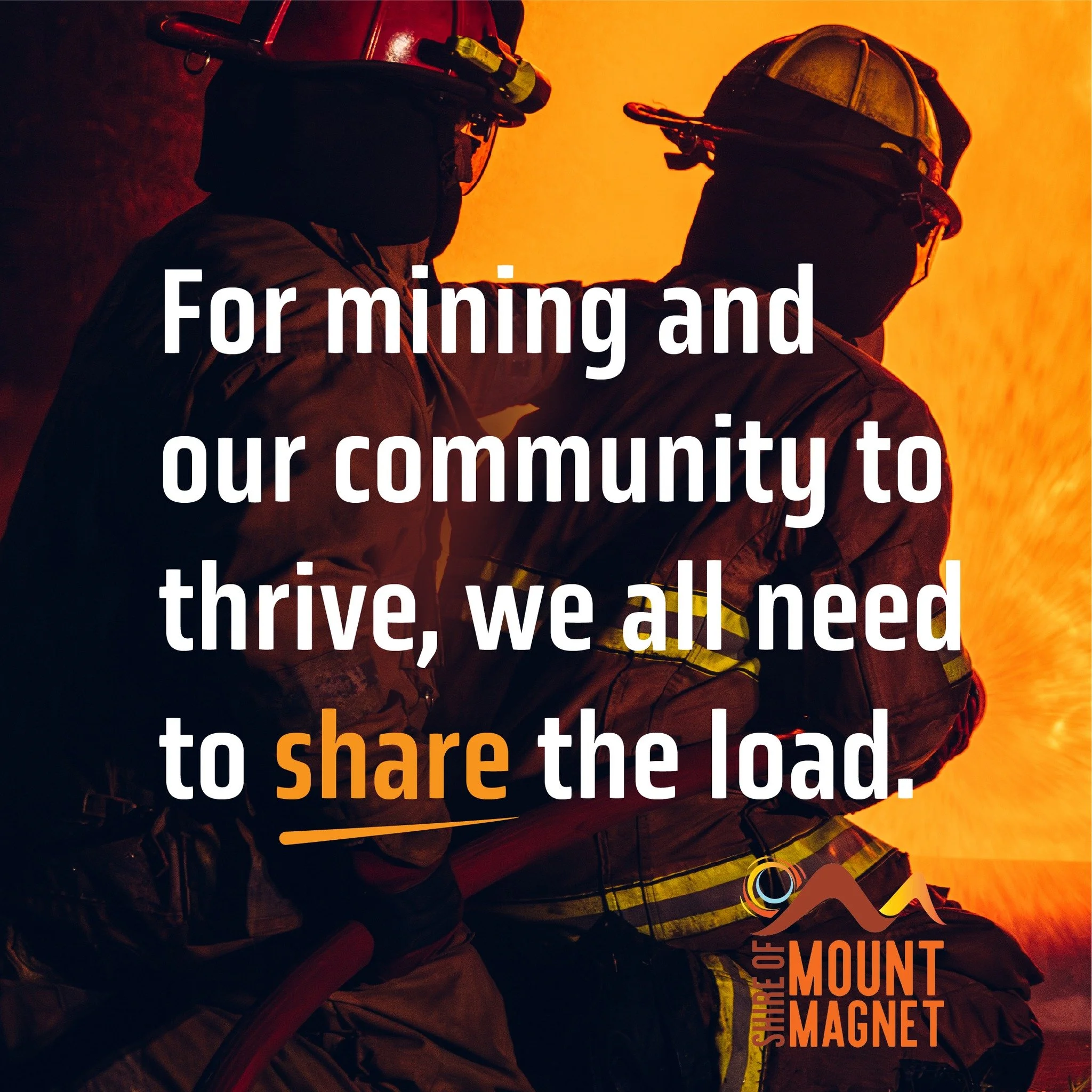 In an emergency, the local volunteers respond. When mining companies build camps &amp; facilities in our Shire, we get $0 in rates to support these essential services. We&rsquo;re not asking for special treatment - just for fairness. 

If the State G