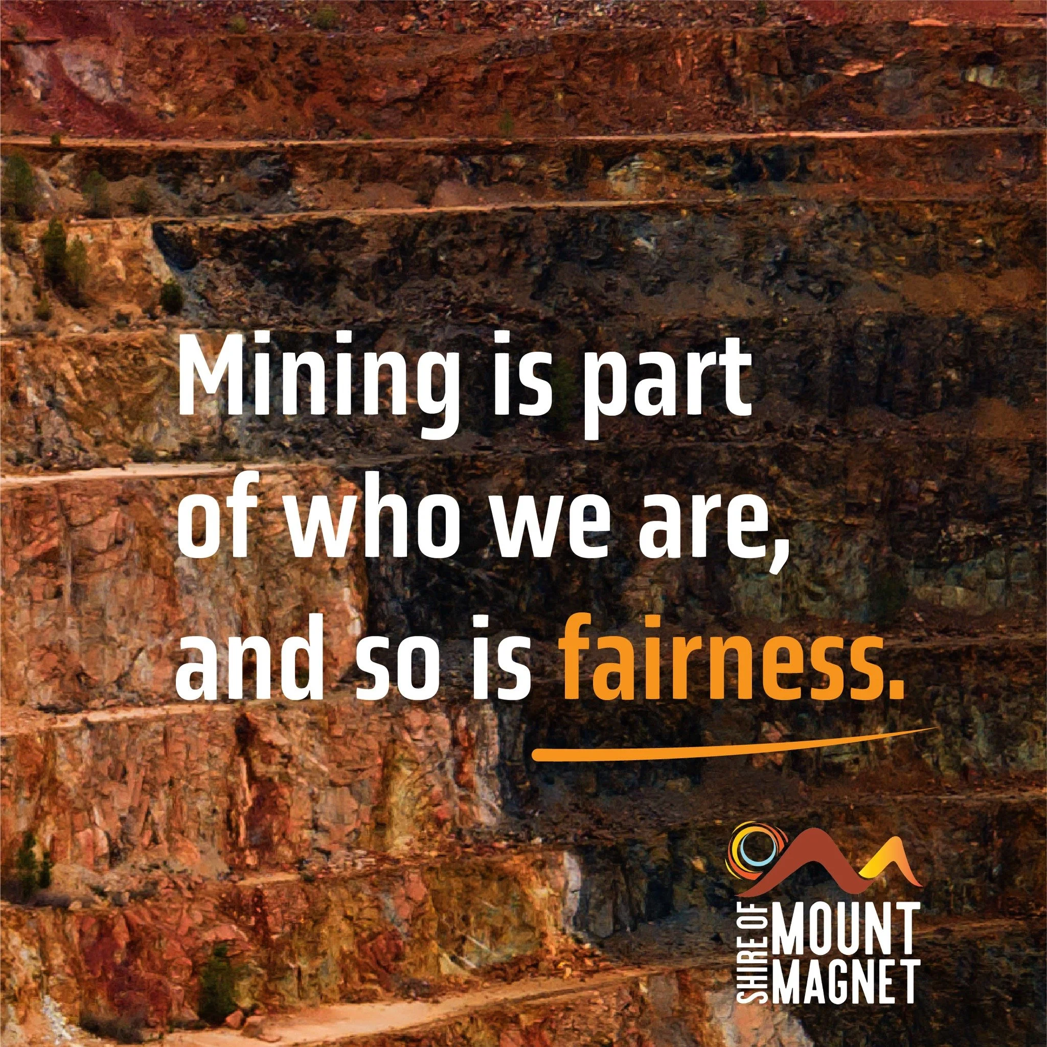 Fairness means everyone pays their share in rates. Families do. Small businesses do. Farmers do. Industry does. Mining companies should too. We&rsquo;re not asking for special treatment &mdash; just fairness.

The State Government has introduced legi