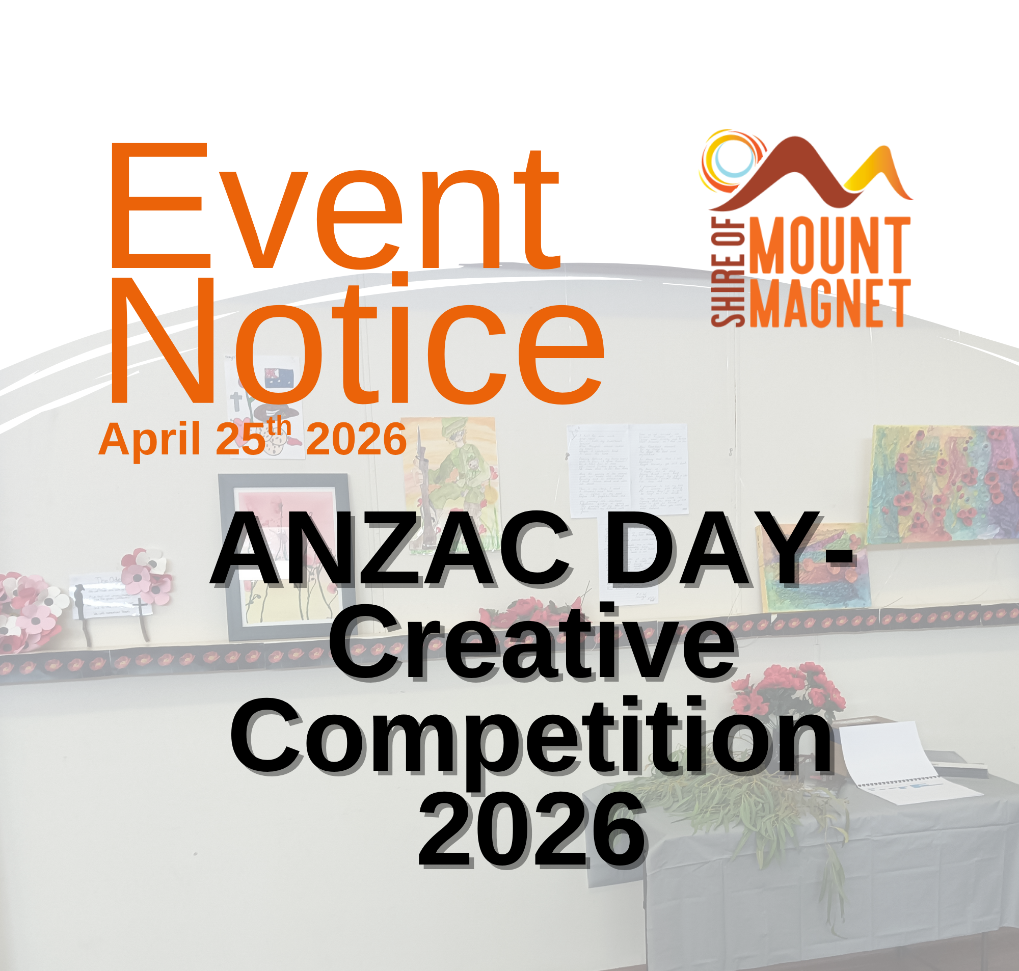 ANZAC Day Creatives Competition