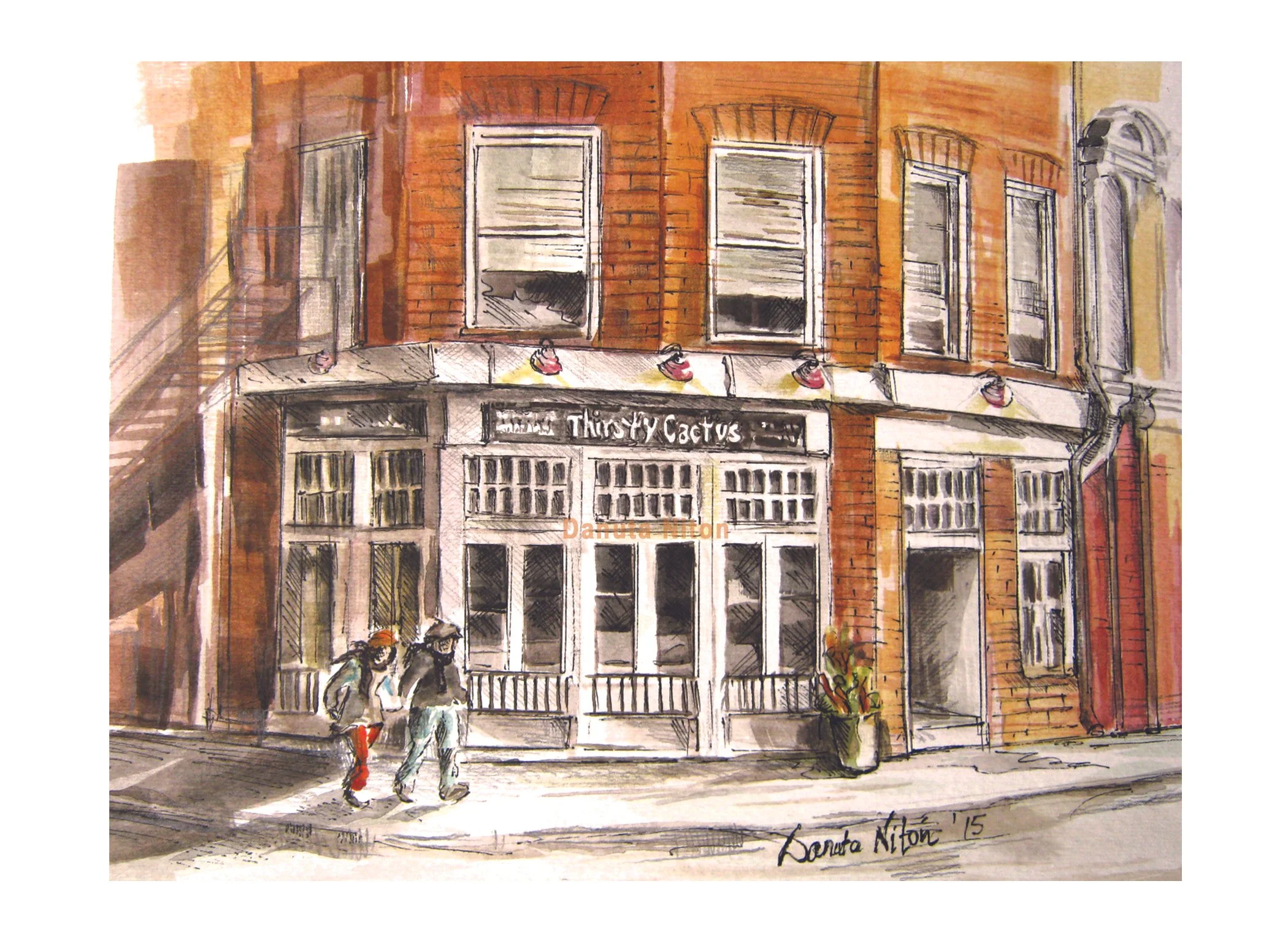 Thirsty Cactus Cantina in Dundas Ontario, cards and prints