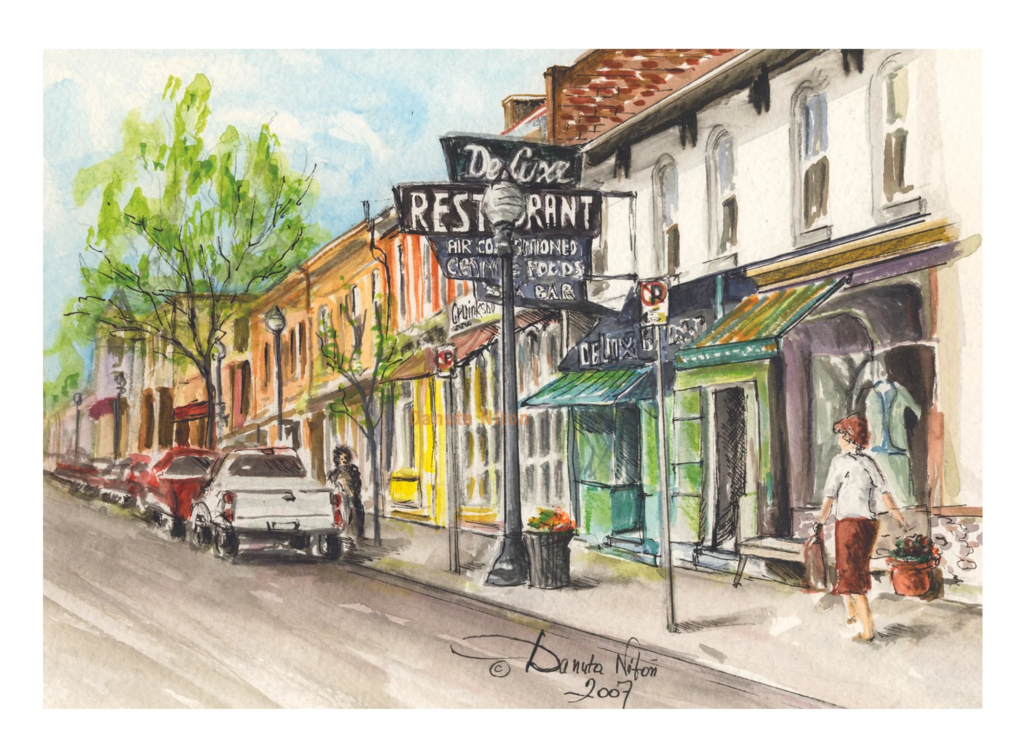 Deluxe Restaurant in Dundas ON, Cards and prints are available - Bangkok Spoon Thai Restaurant