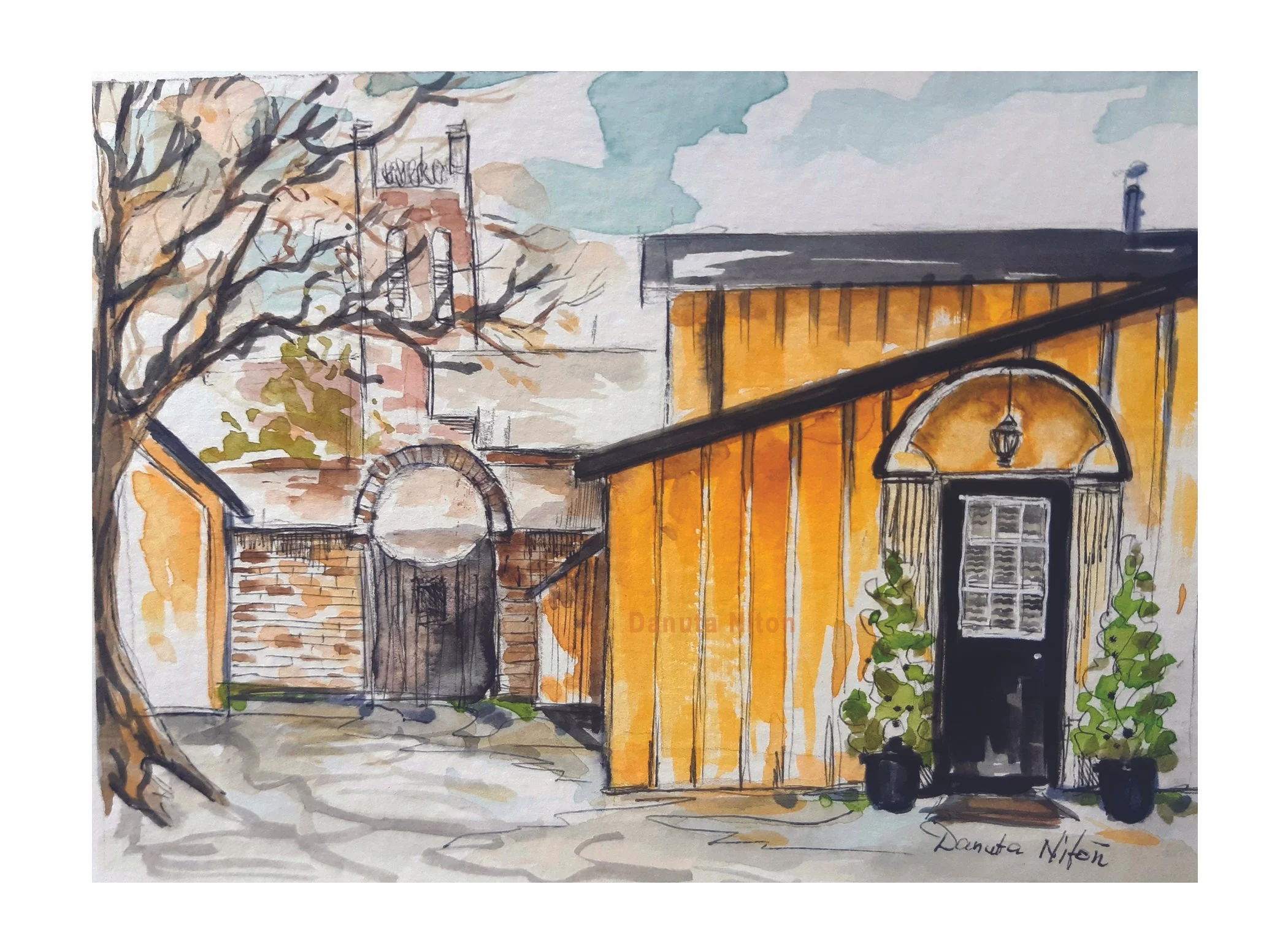 Blacksmith's house in Dundas ON, Cards and prints are available