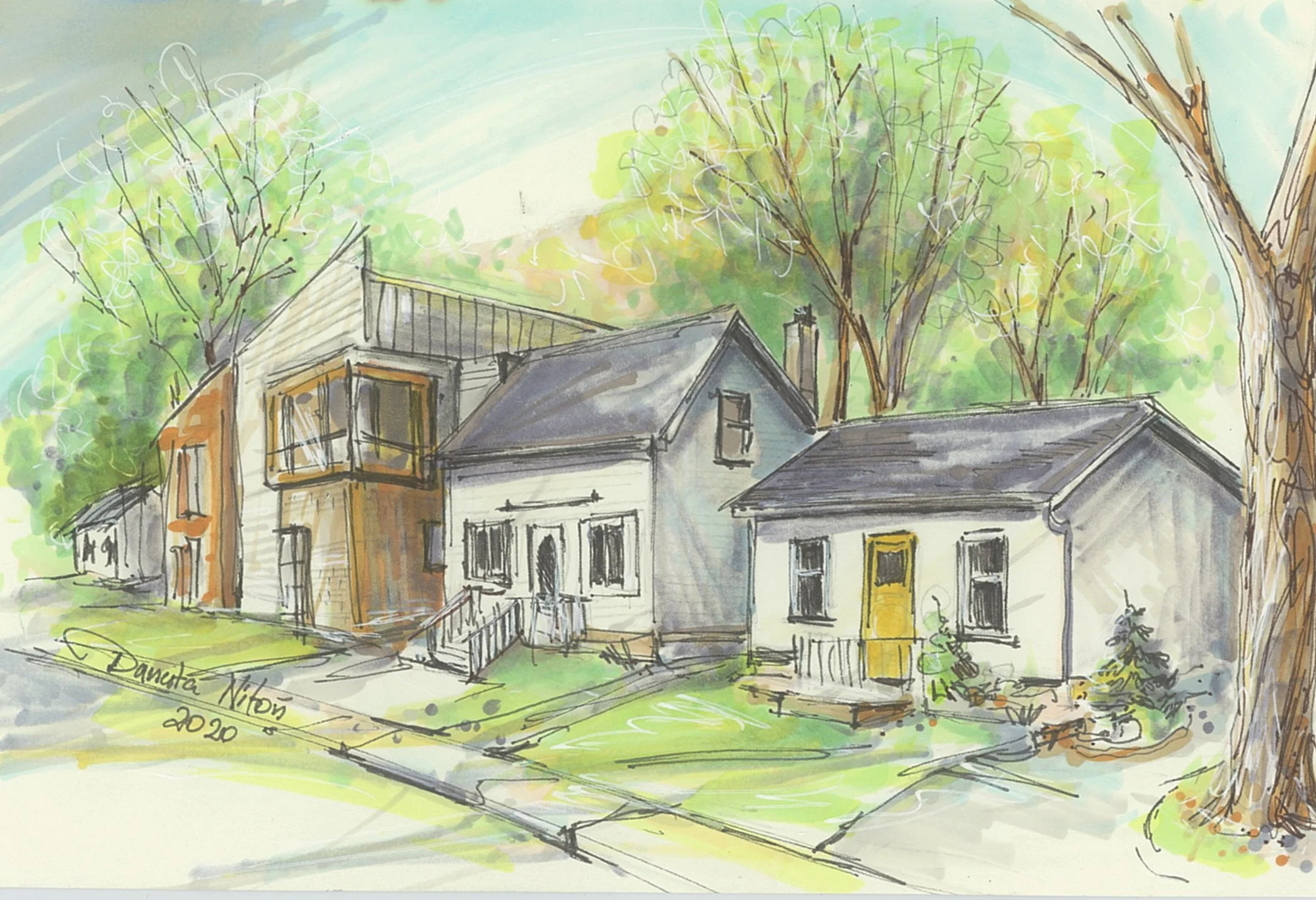 11. 3 Homes on  Park St.-333,329, 327.jpg