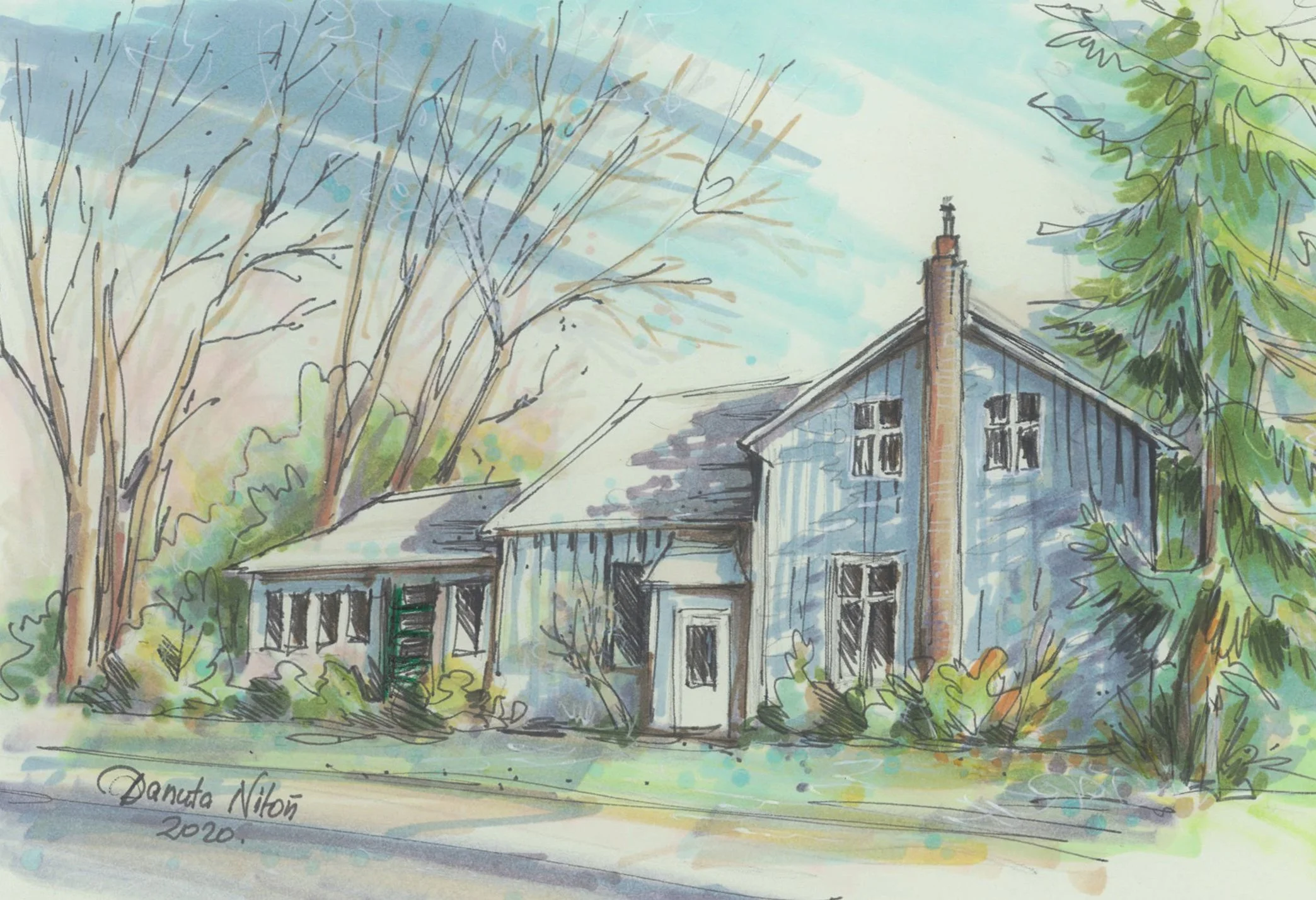 5. 229 Park St. Blue house.jpg